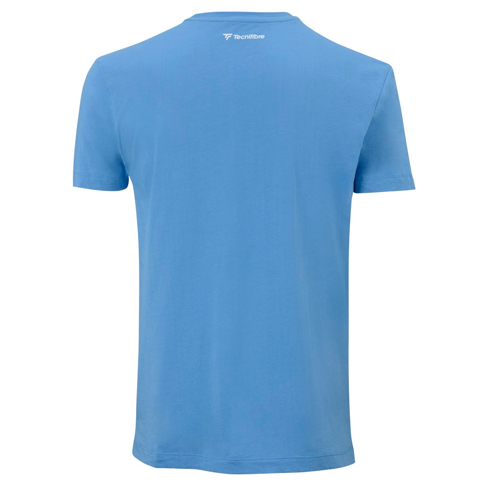 tecnifibre-team-cotton-tee-azzurra-bambina image 2