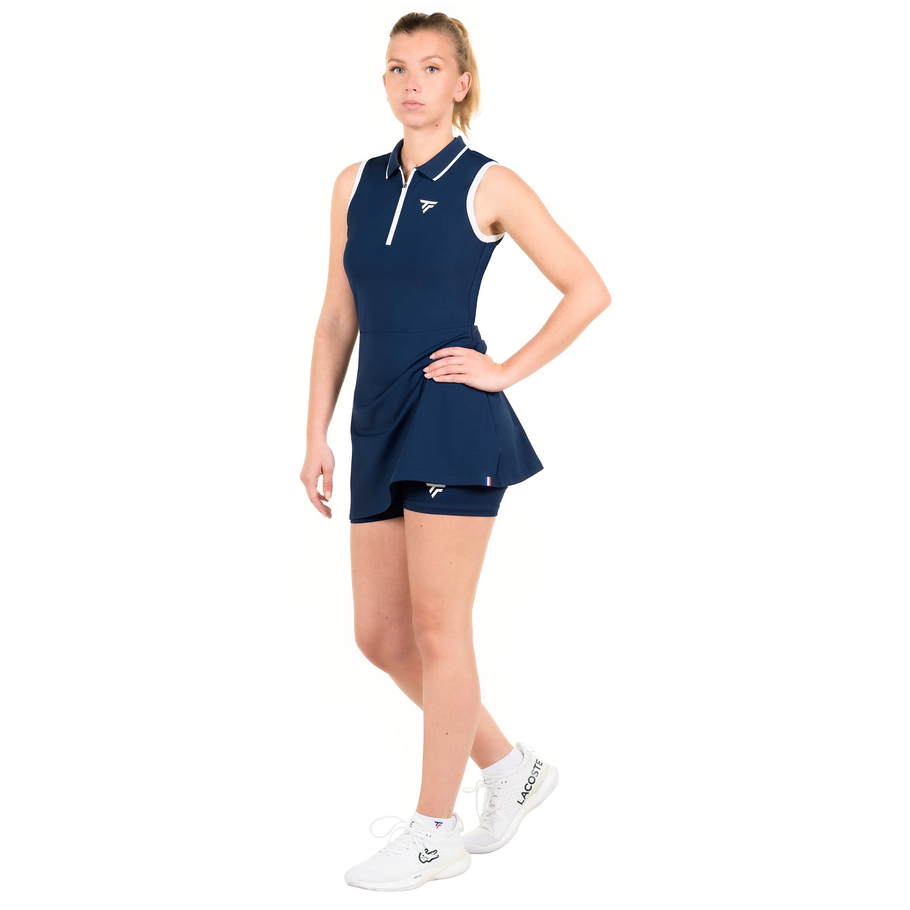 tecnifibre-tech-dress-stretch-marine-donna-abito-tennis image 1
