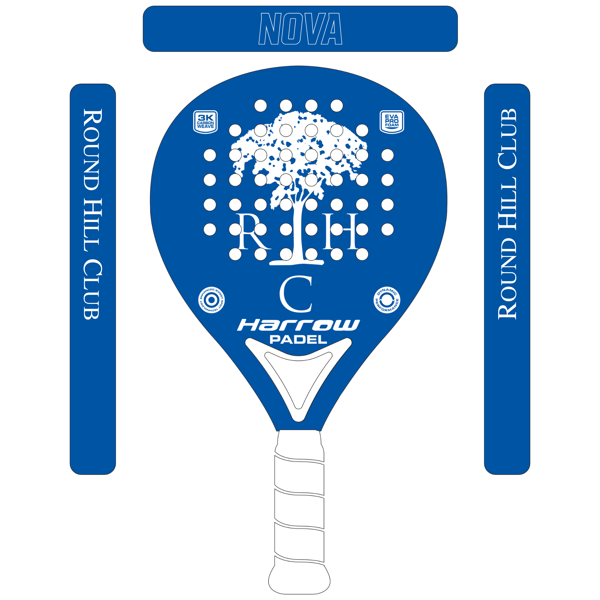 harrow-custom-padel-racket-racchetta-personalizzabile image 2