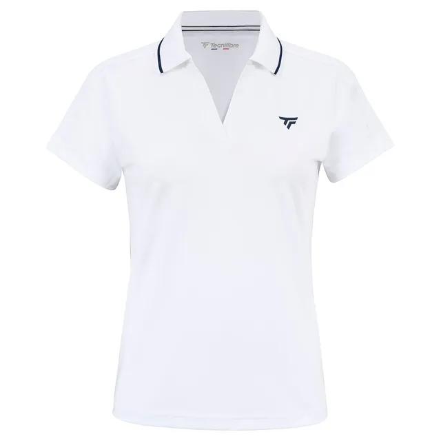 tecnifibre-tech-polo-white-fille-polo-tennis-ragazza image 1