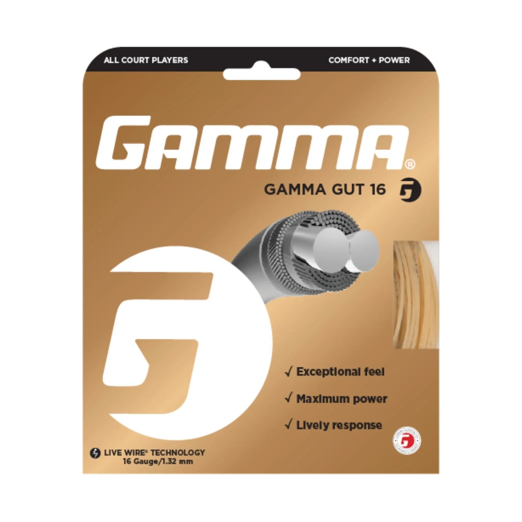gamma-gut-corde-tennis-synthetic-gut image 1