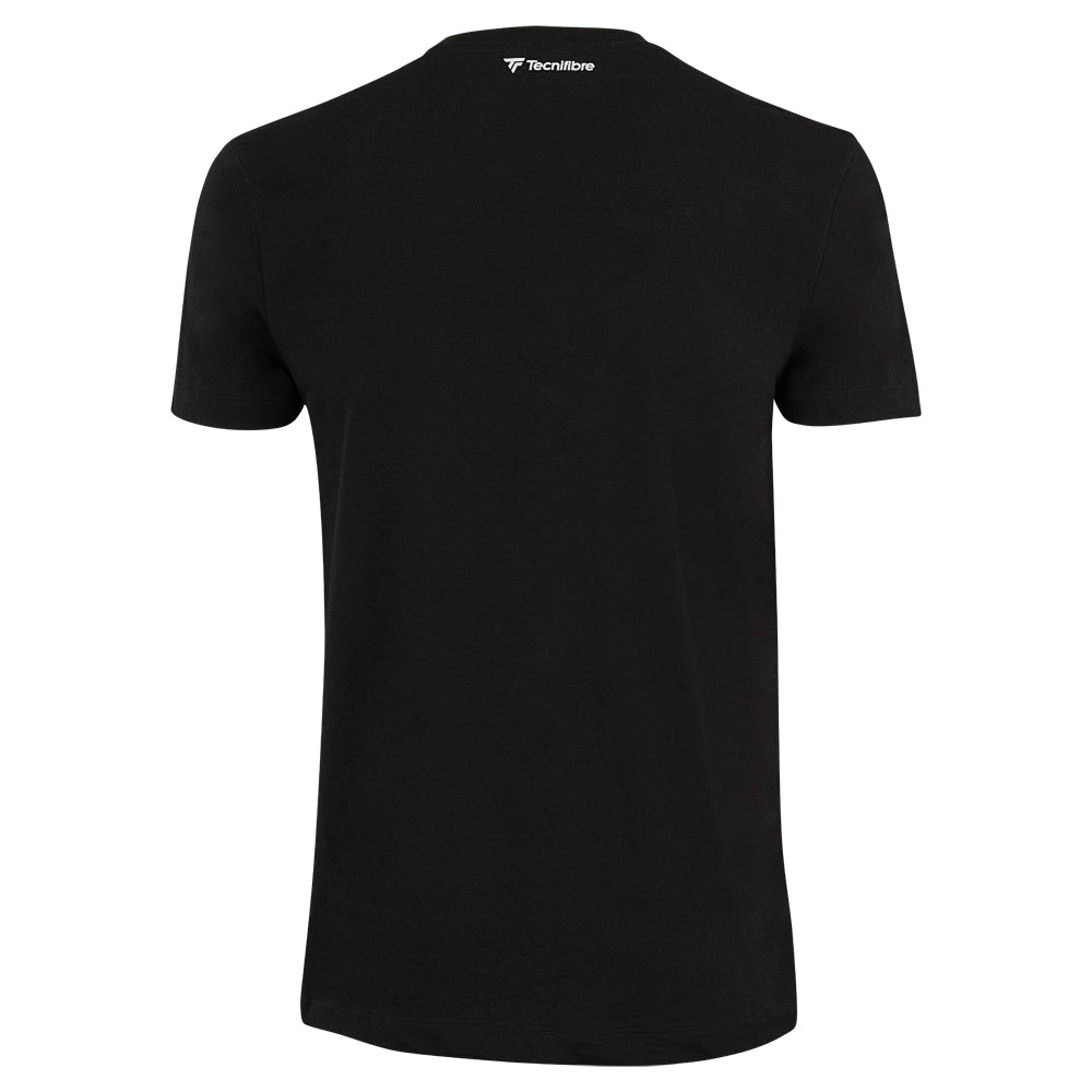 tecnifibre-padel-tee-black-uomo-t-shirt-padel image 2