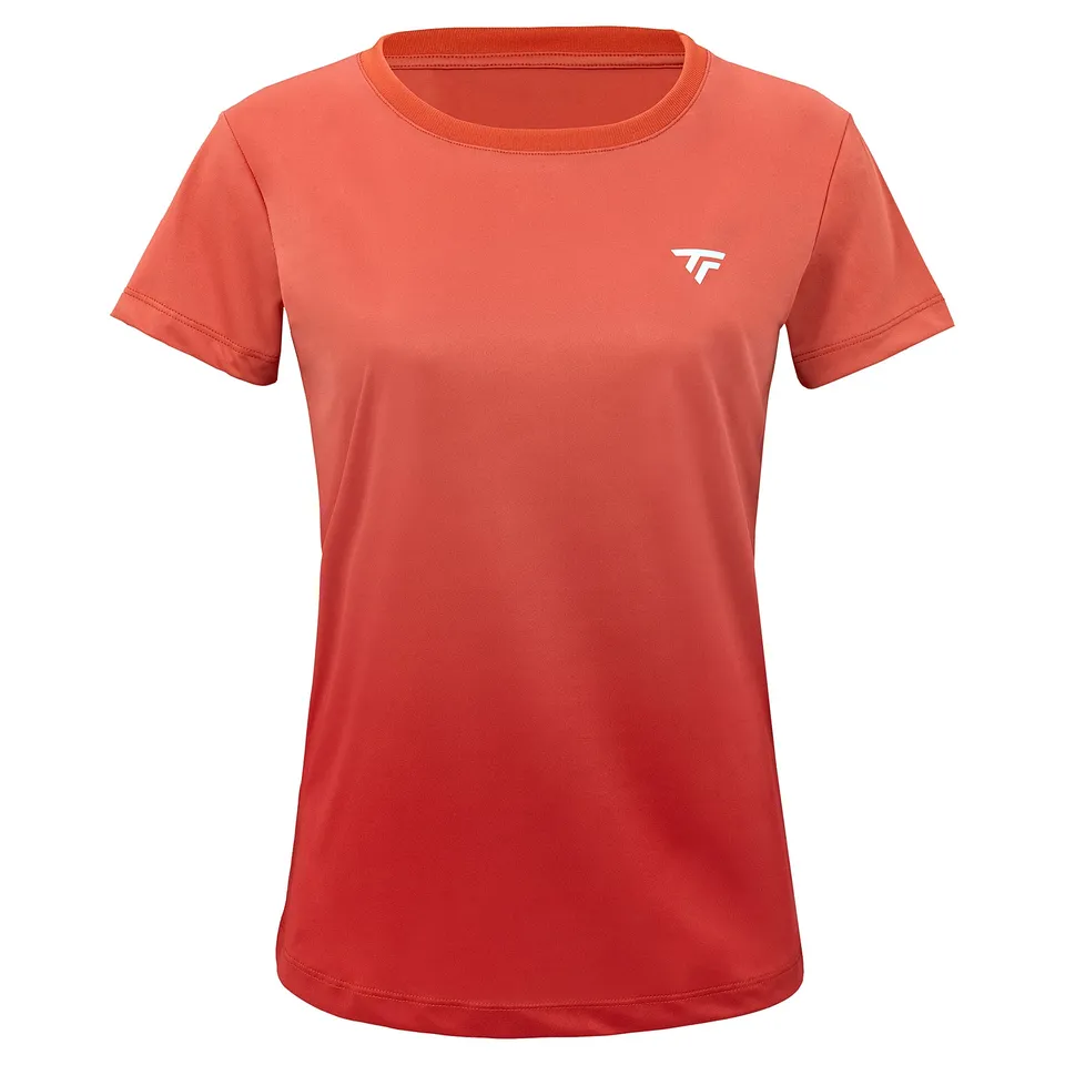 tecnifibre-x-loop-tee-terracotta-bambina-t-shirt-tennis-leggera image 1
