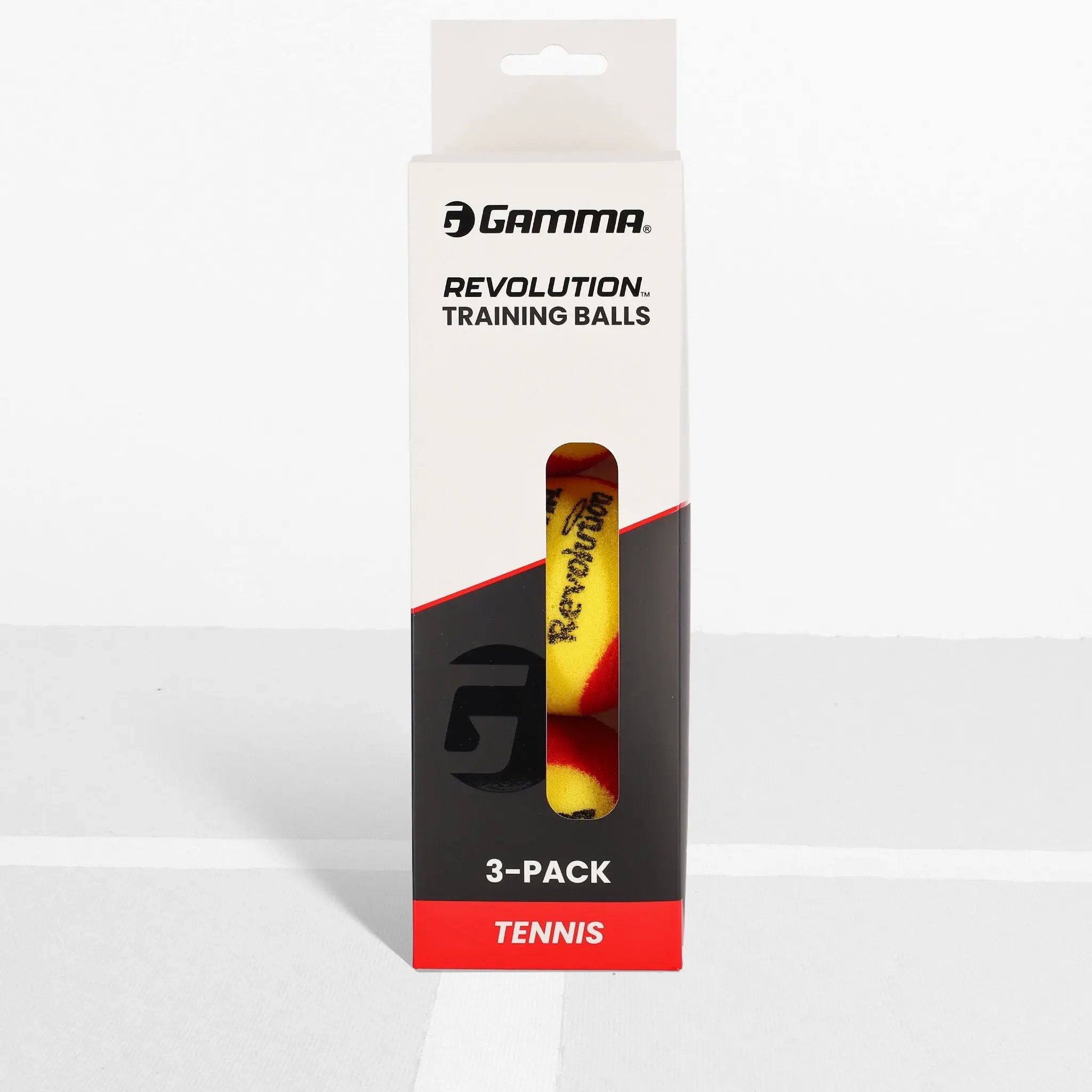gamma-revolution-pallina-tennis-in-spugna-3-pack image 2