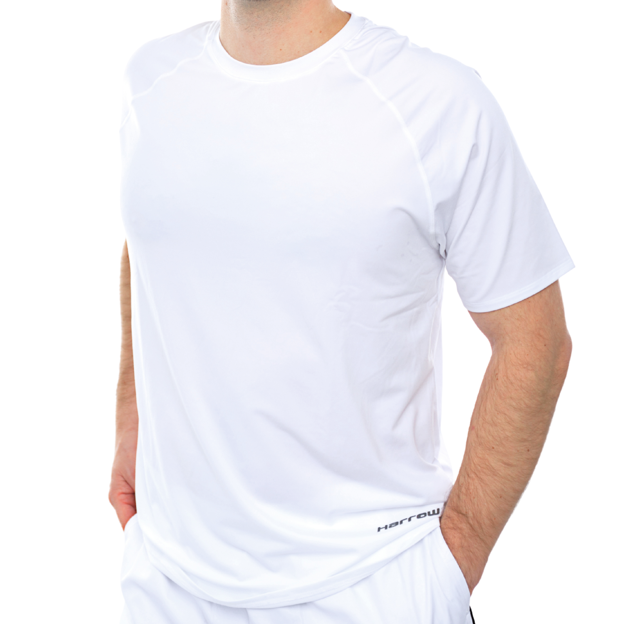 harrow-bridge-t-shirt-uomo-manica-corta-raglan-165-gsm image 2