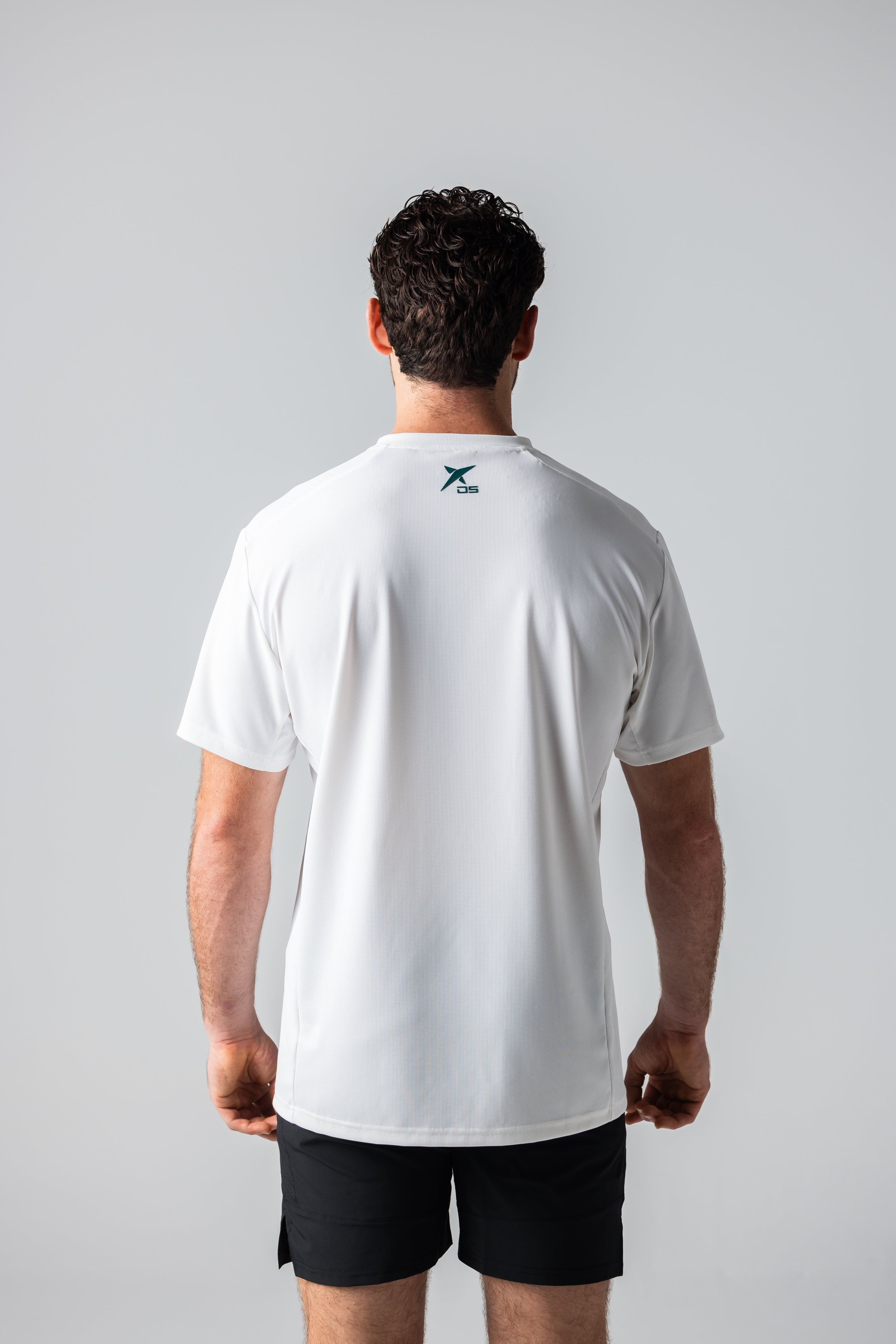 drop-shot-sanz-performance-t-shirt-padel-uomo-bianco-nero image 3