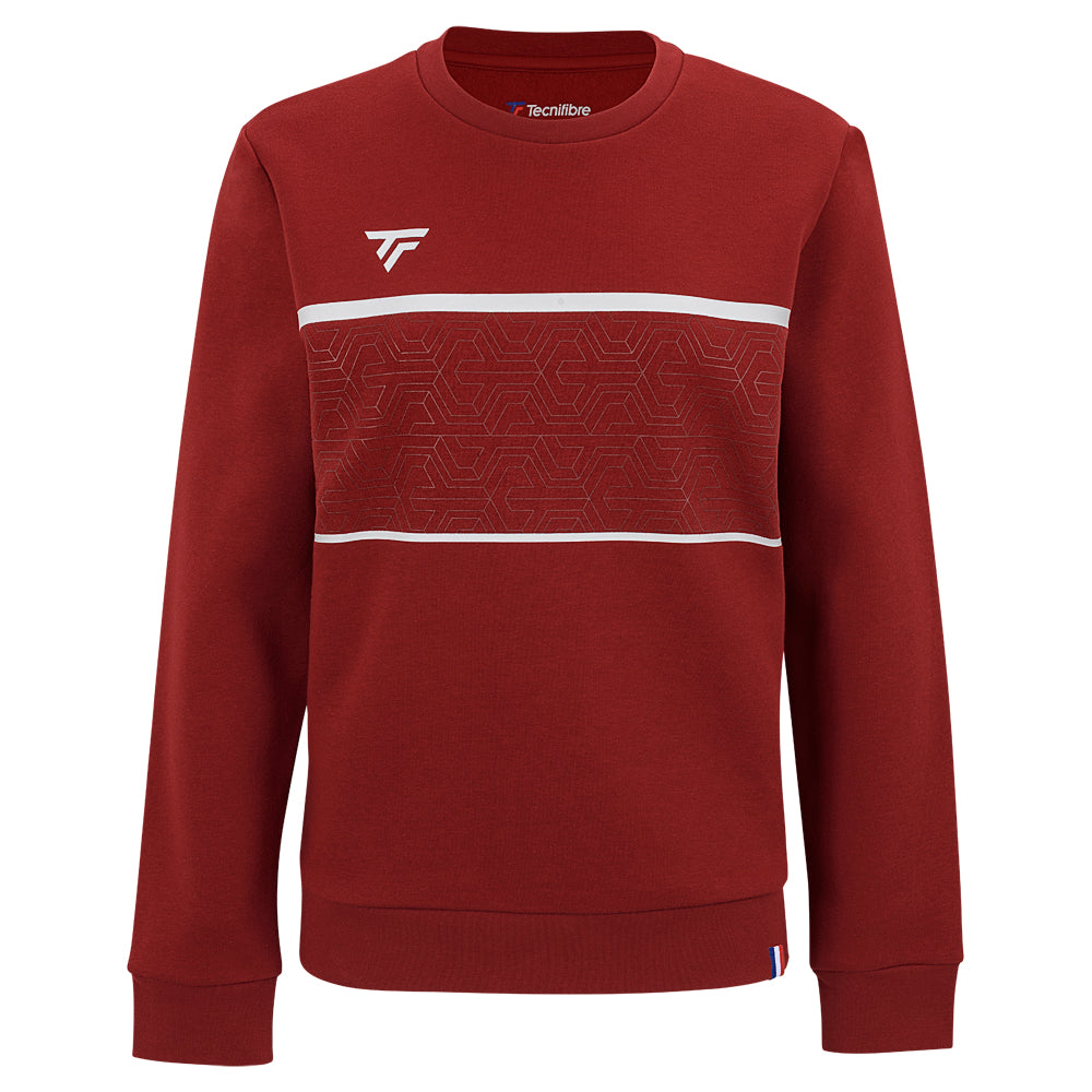 tecnifibre-team-sweat-cardinal-bambina-felpa-cotone-poliestere image 2