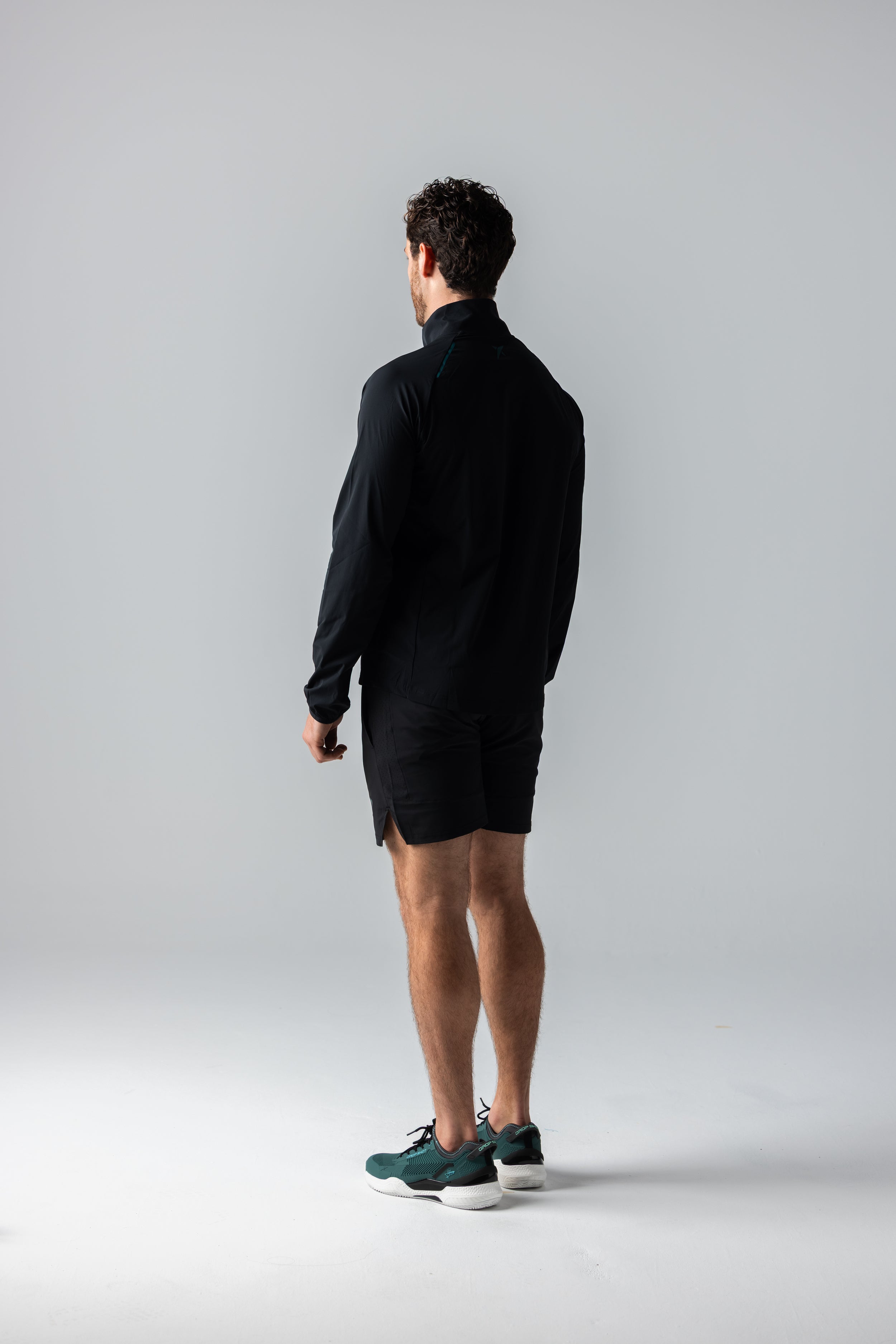 drop-shot-sanz-jacket-giacca-tecnica-padel-uomo-nera-jon-sanz image 5