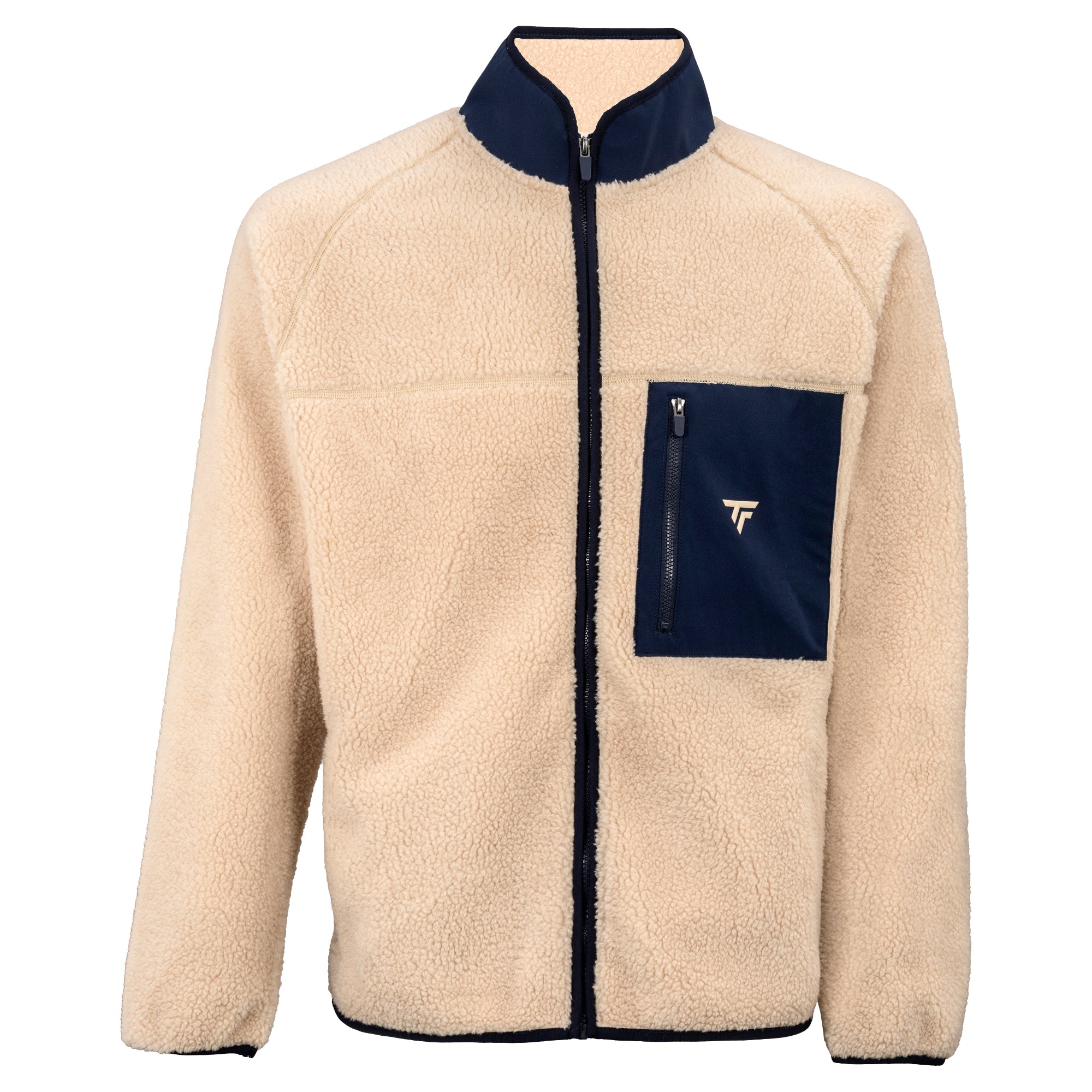 tecnifibre-sherpa-full-zip-jacket-sand-giacca image 2