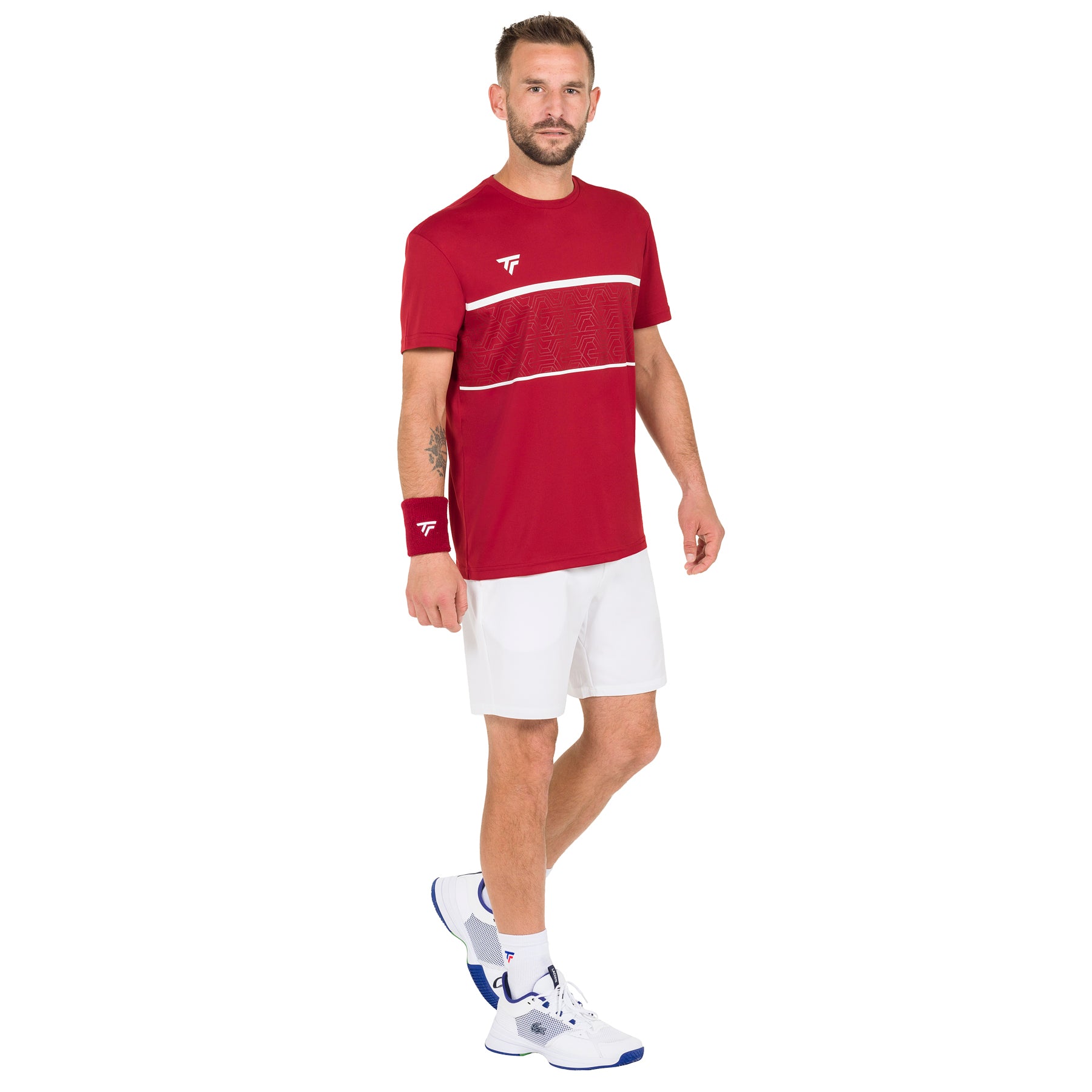 tecnifibre-team-tech-tee-cardinal-homme-t-shirt-tecnica-uomo image 1