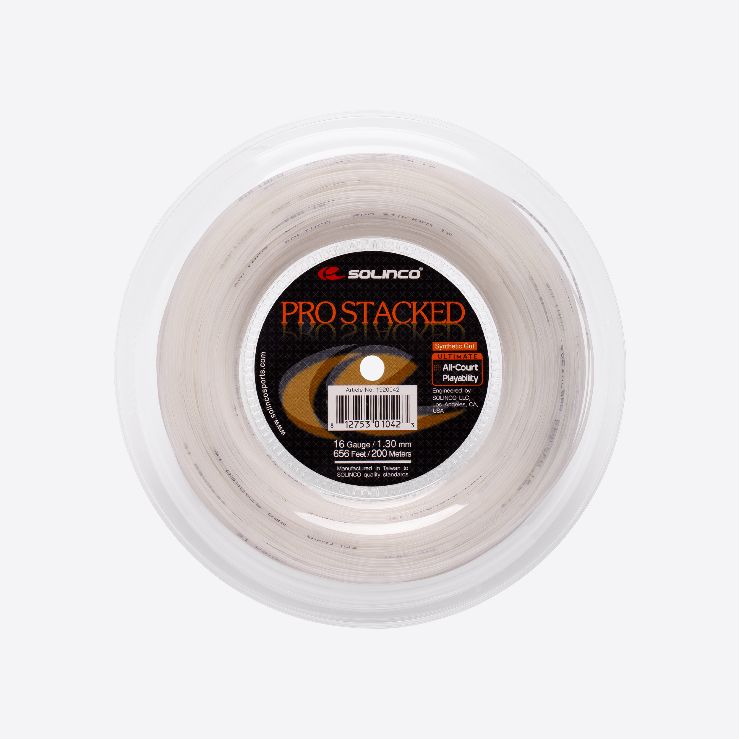 solinco-pro-stacked-corde-tennis-synthetic-gut-1-30mm image 2