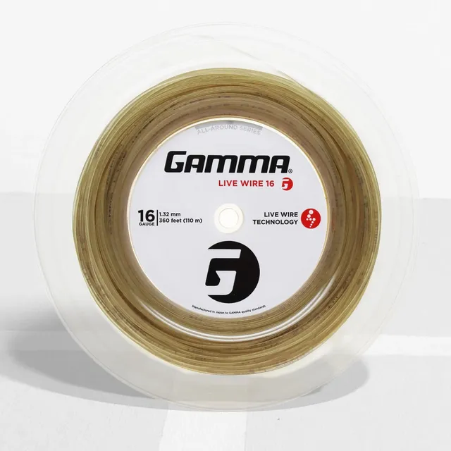 gamma-live-wire-bobina-corde-tennis-reel image 1