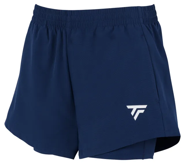 tecnifibre-team-marine-shorts-bambina-con-shorty-integrato image 1