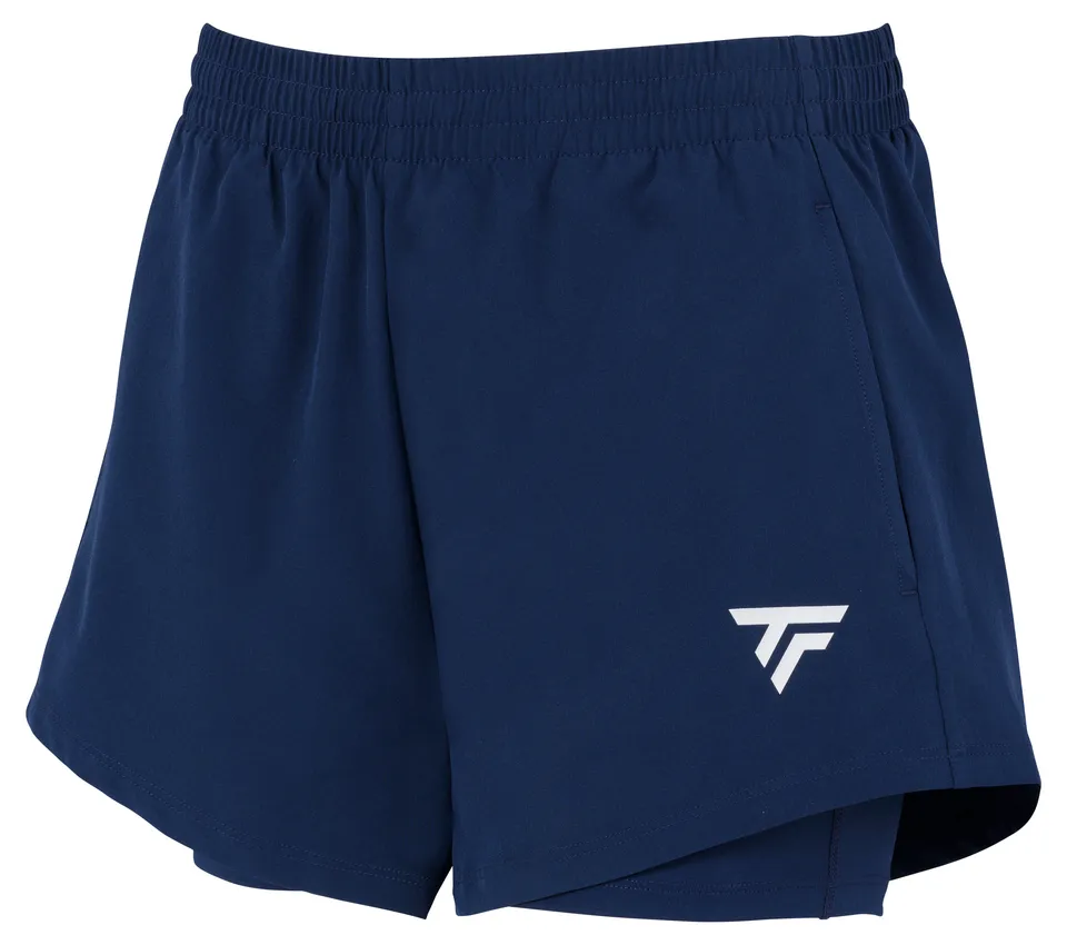 tecnifibre-team-marine-shorts-bambina-con-shorty-integrato image 1