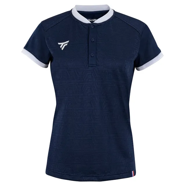 tecnifibre-team-mesh-polo-marine-polo-tennis-donna image 1