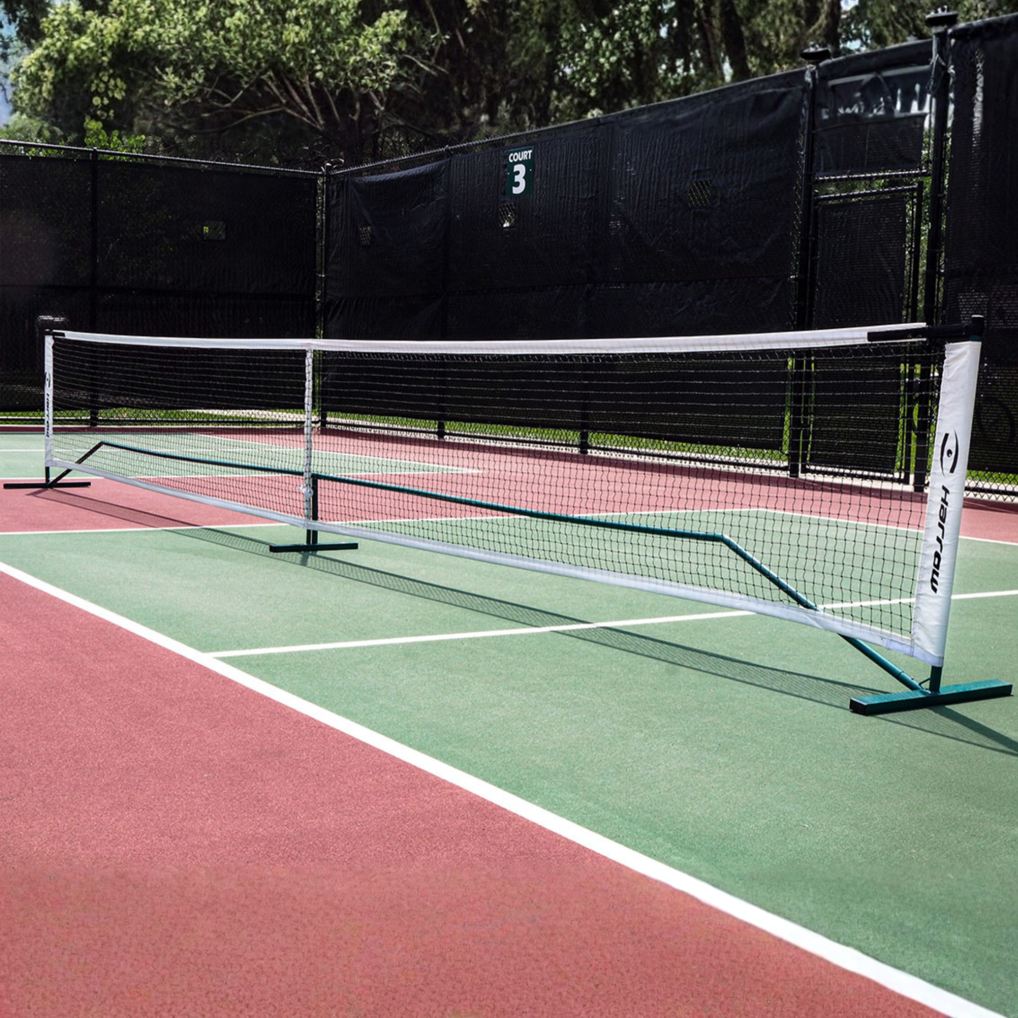 harrow-set-rete-e-pali-pickleball-regolamentare-con-borsa image 2