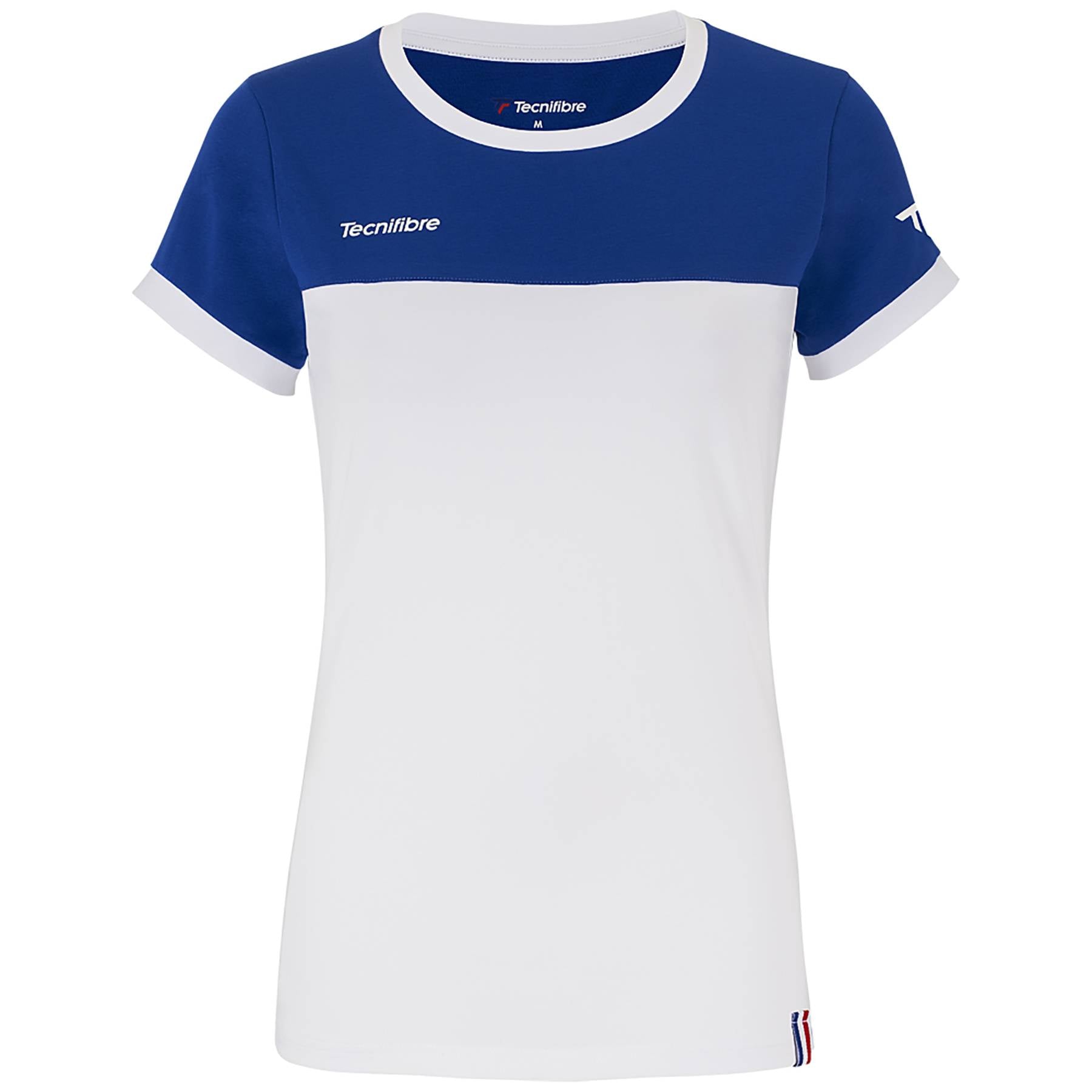 tecnifibre-lady-f1-stretch-royal-femme-t-shirt-tennis-donna image 2