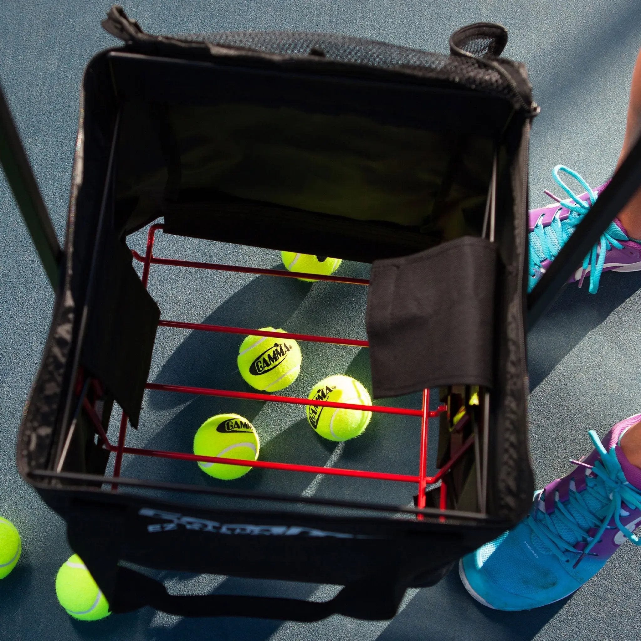 gamma-ez-travel-cart-ez-basket-150-combo-cesto-palline image 3