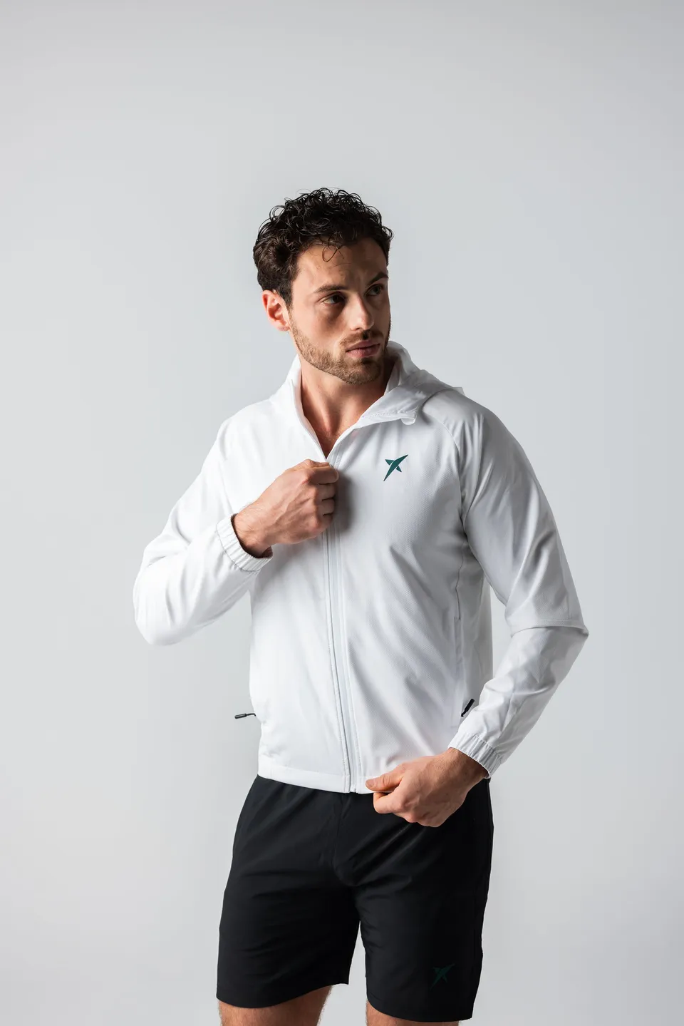 drop-shot-sanz-flight-felpa-padel-uomo-con-cappuccio-e-zip image 1