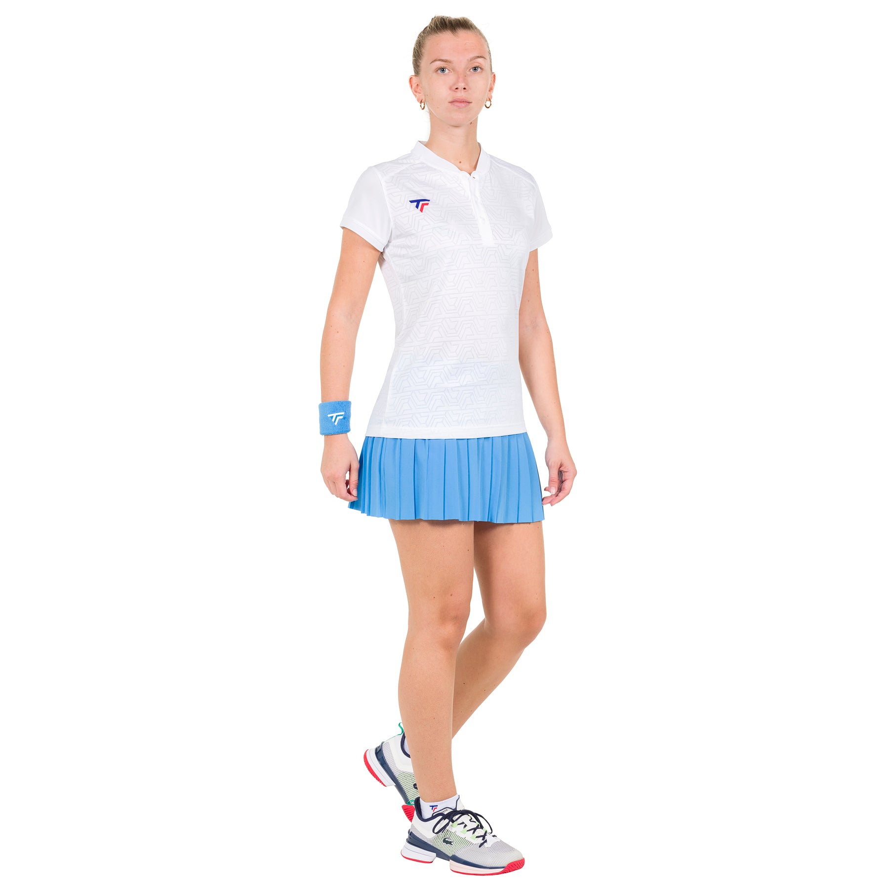 tecnifibre-team-azur-skort-tennis-donna image 1