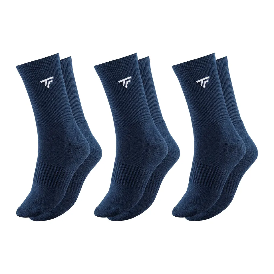 tecnifibre-classic-socks-marine-x3-calzini-tennis-alti image 1
