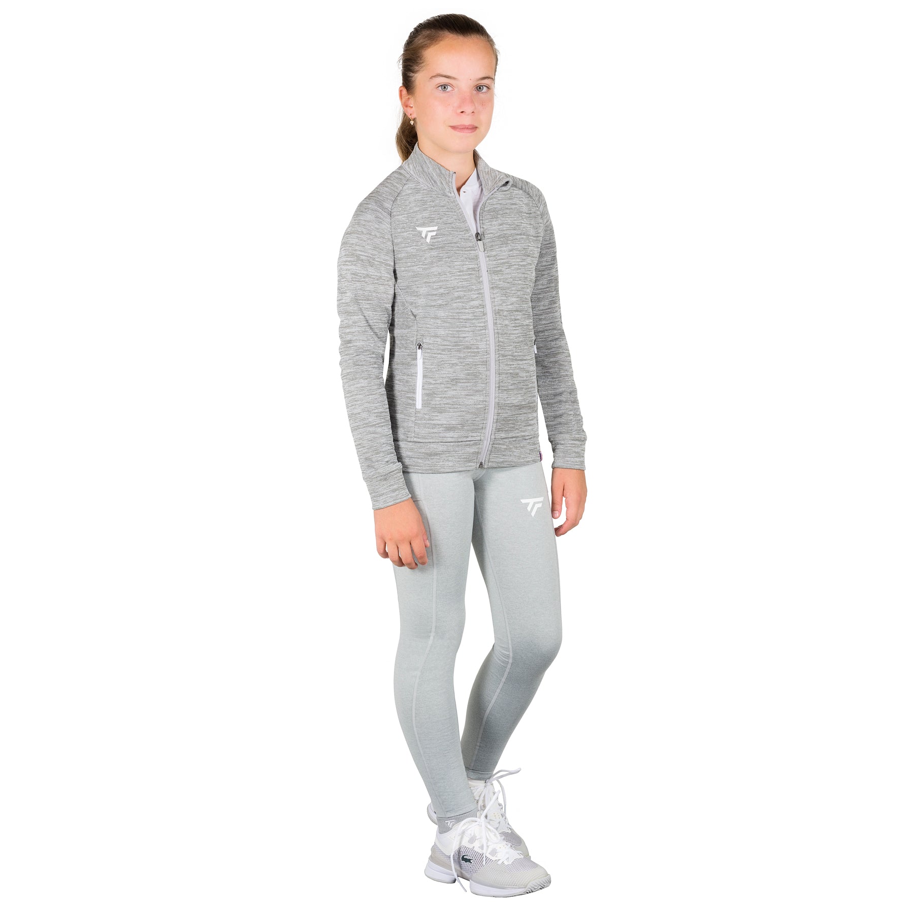 tecnifibre-team-jacket-silver-fille image 1