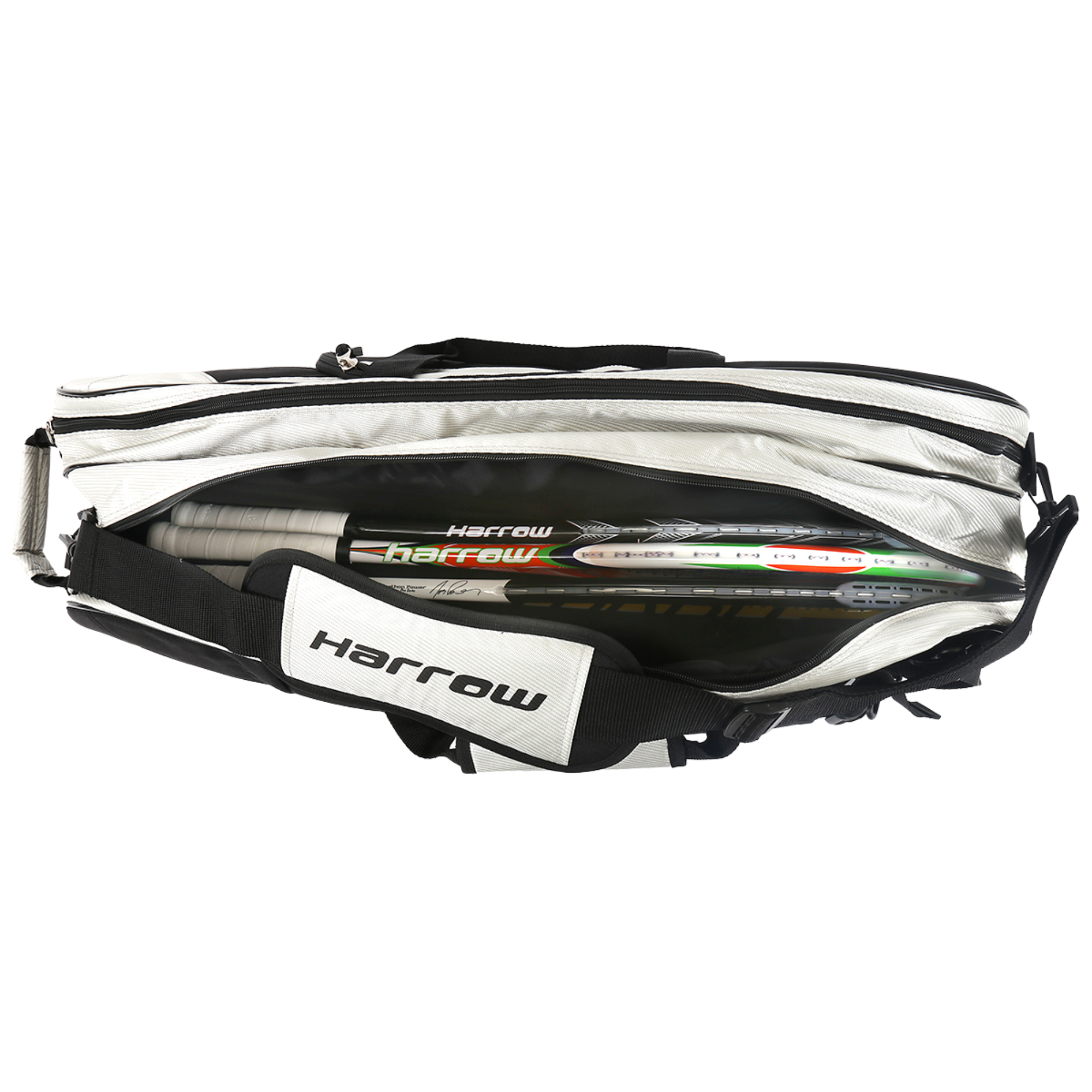 harrow-6-racquet-bag-borsa-squash-tennis-6-racchette image 8