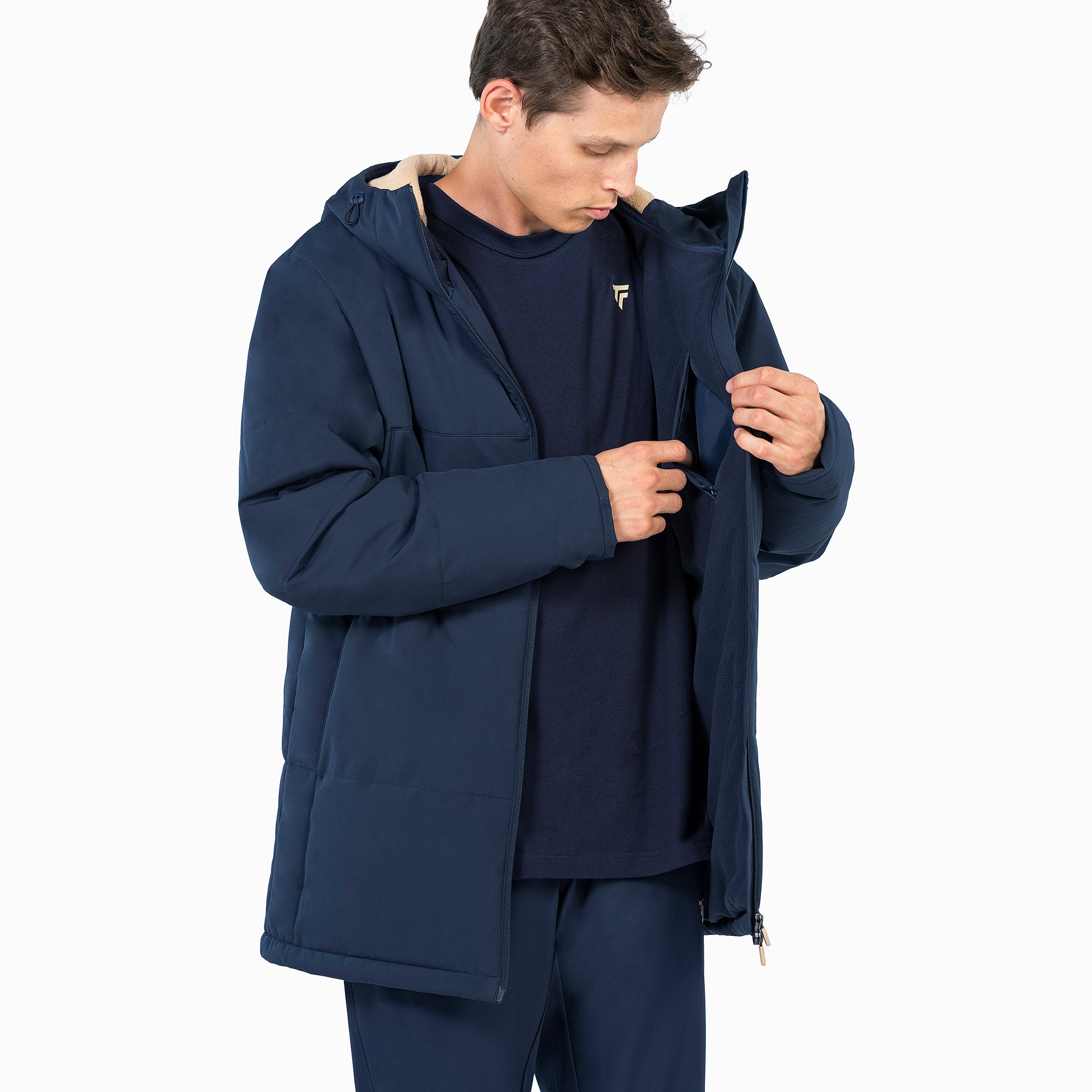 tecnifibre-doudoune-winter-jacket-marine-piumino-squadra-team image 2
