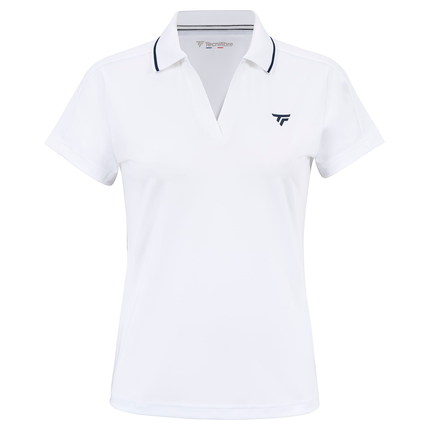 tecnifibre-tech-polo-white-femme-polo-tennis-donna image 4