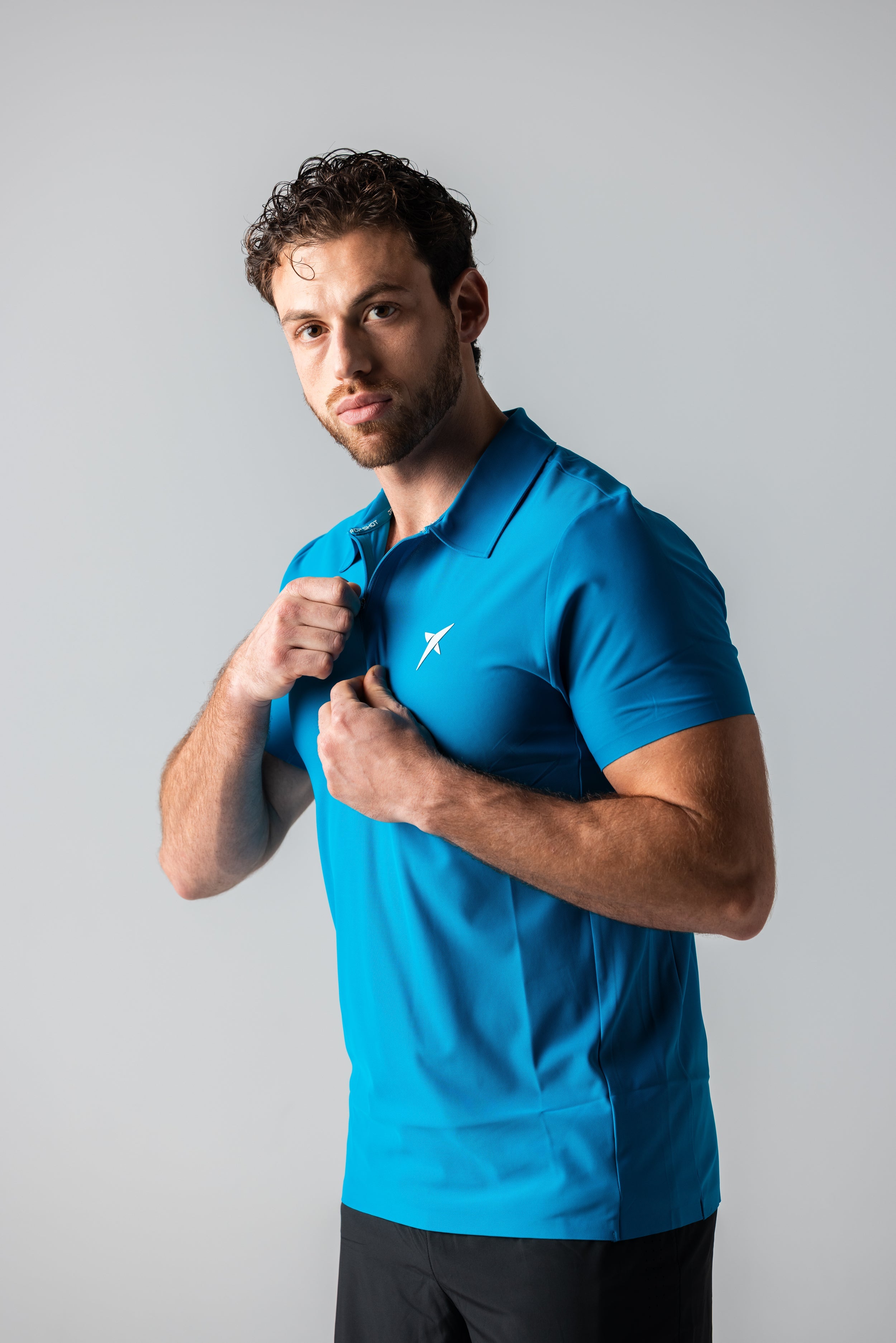 drop-shot-campa-polo-polo-padel-uomo-lucas-campagnolo image 4