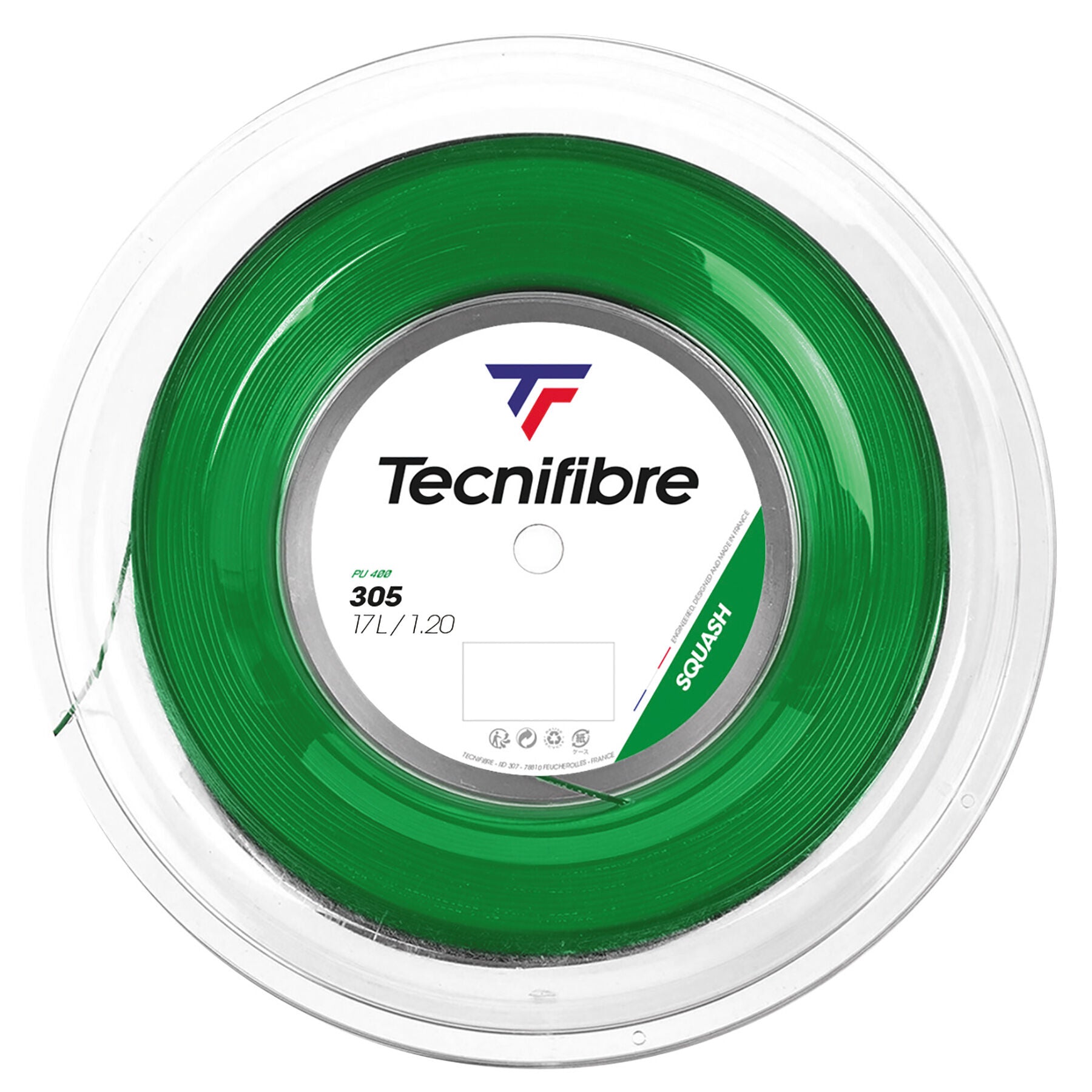 tecnifibre-305-squash-verde-bobina-corda-synthetic-gut-da-squash image 2
