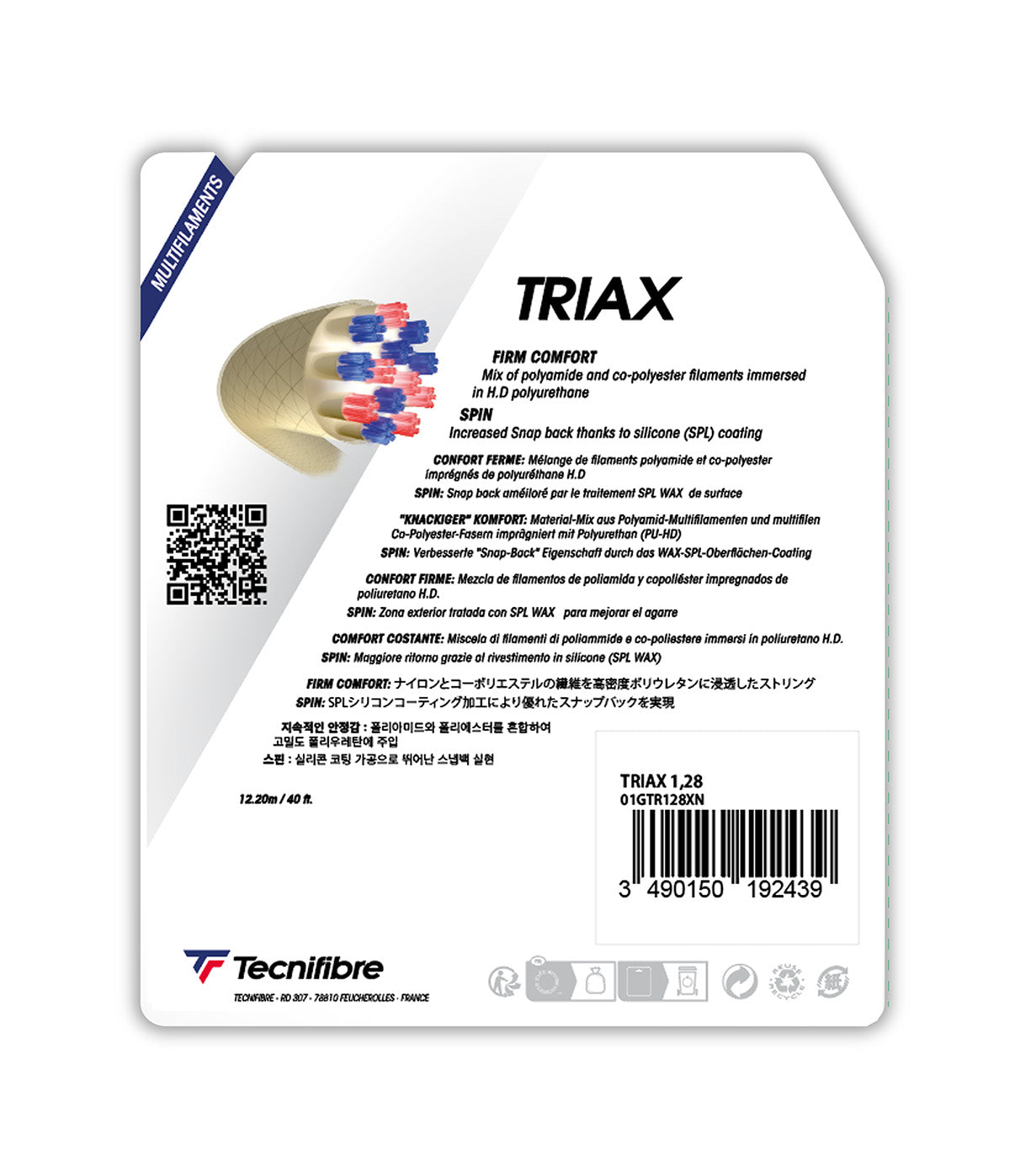 tecnifibre-triax-beige-corde-tennis-multifilamento image 3