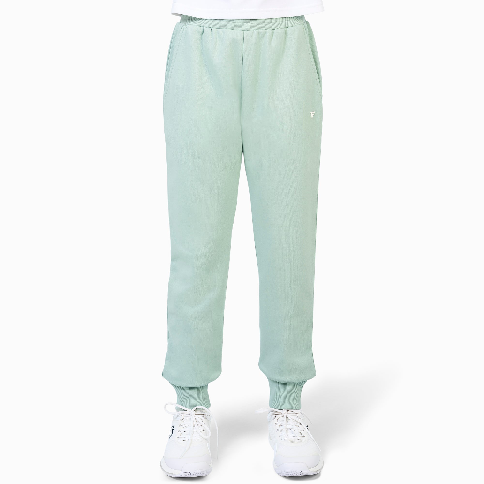 tecnifibre-team-terry-pants-sage-ragazza-pantaloni-tuta image 1