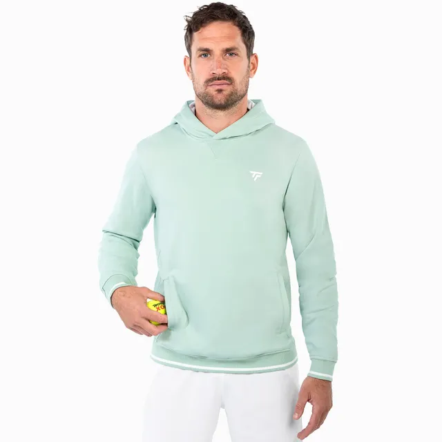 tecnifibre-terry-hoodie-sage-homme-felpa-cappuccio-tennis-uomo image 1