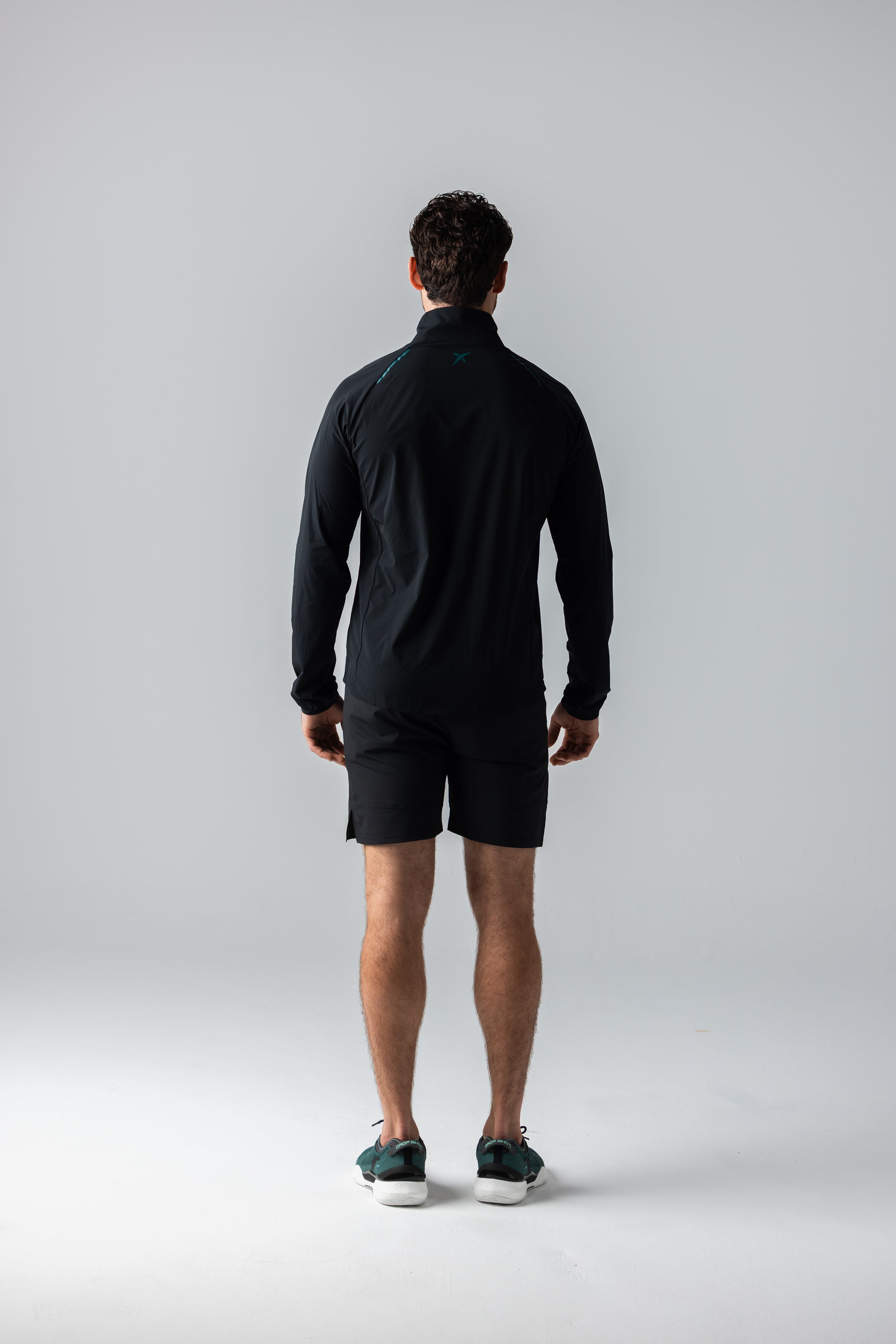 drop-shot-sanz-jacket-giacca-tecnica-padel-uomo-nera-jon-sanz image 6