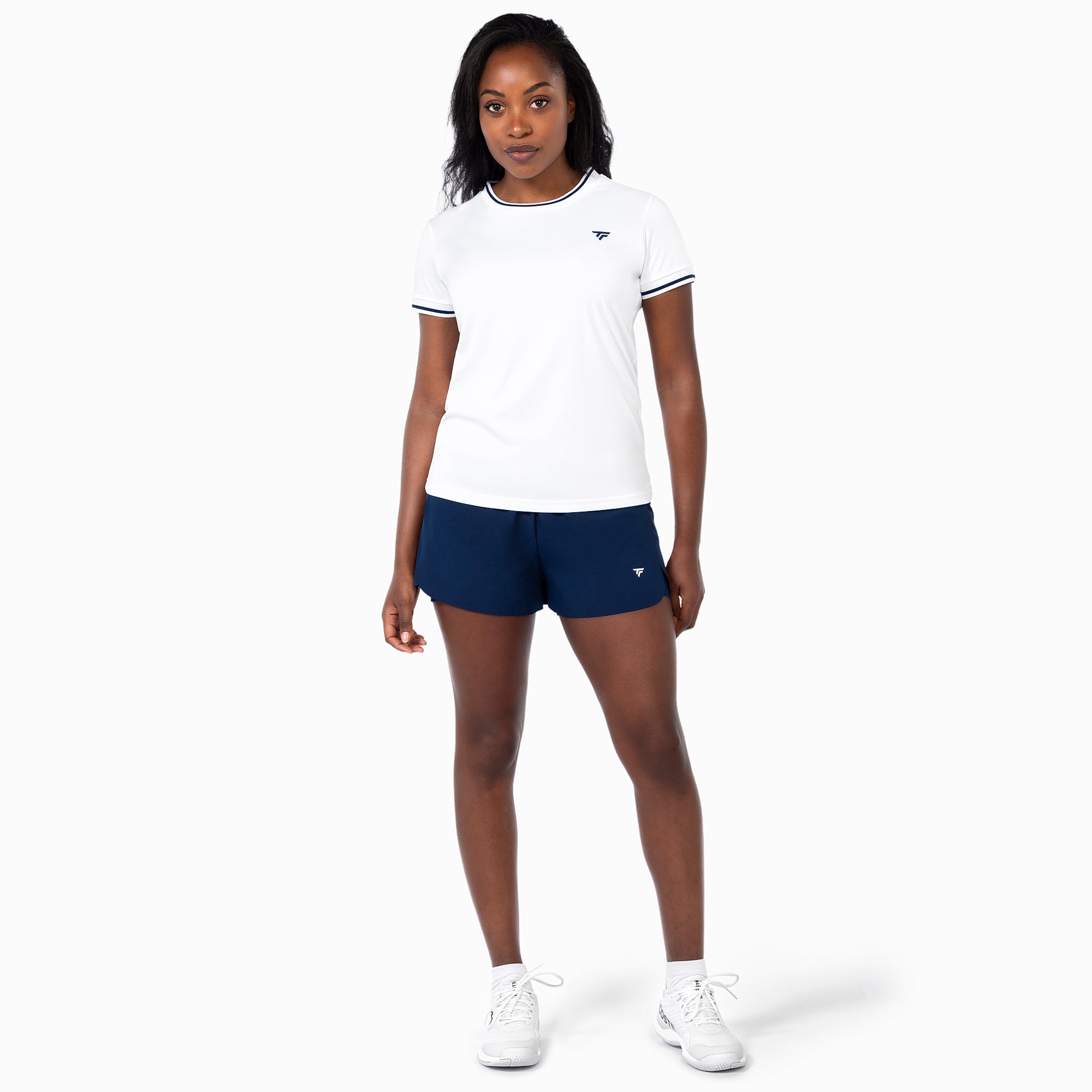 tecnifibre-tech-tee-white-t-shirt-donna image 2