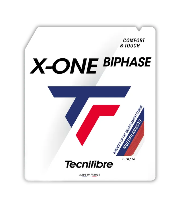 tecnifibre-garniture-x-one-biphase-red-matassina-corda-premium image 1