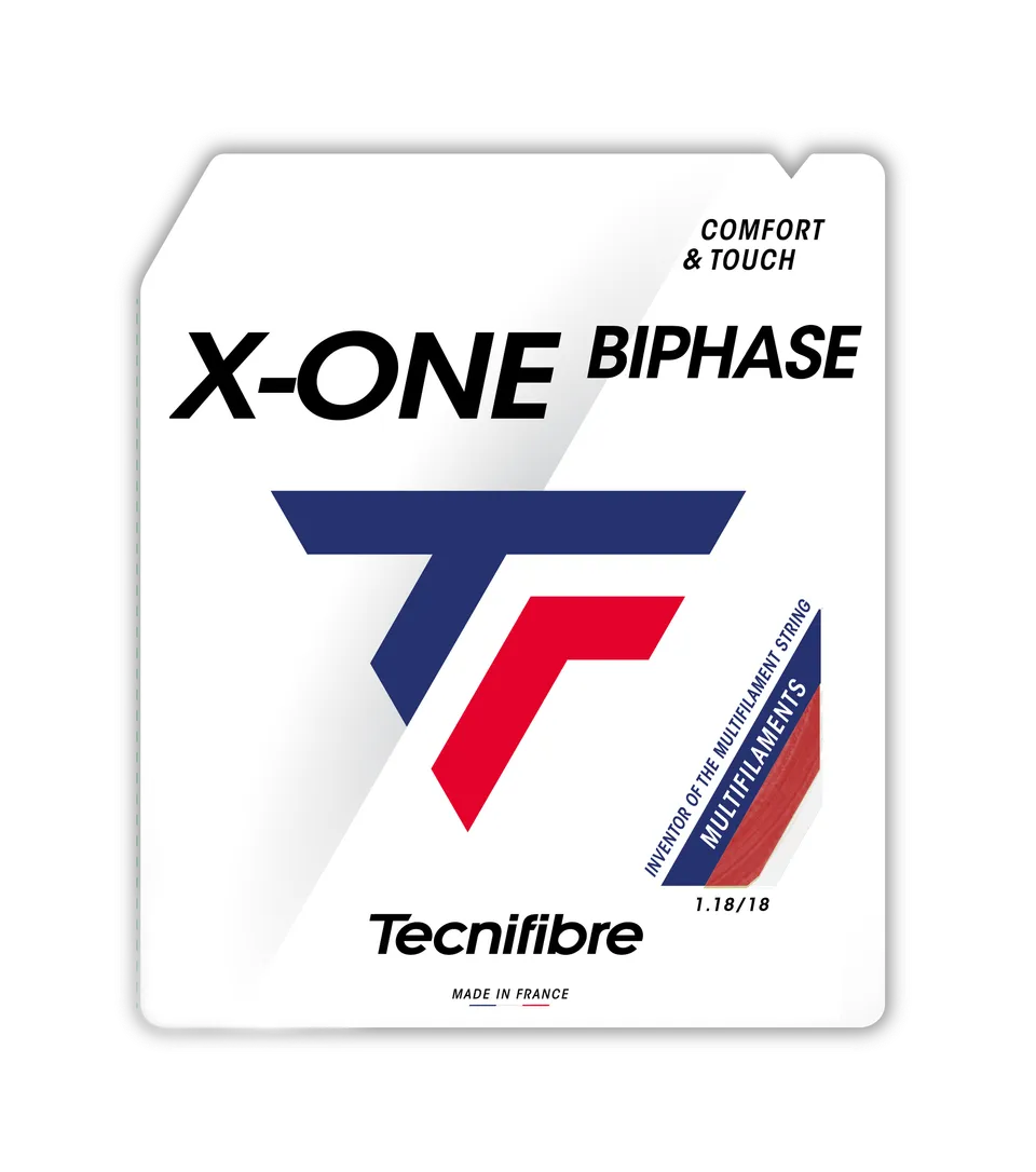 tecnifibre-garniture-x-one-biphase-red-matassina-corda-premium image 1