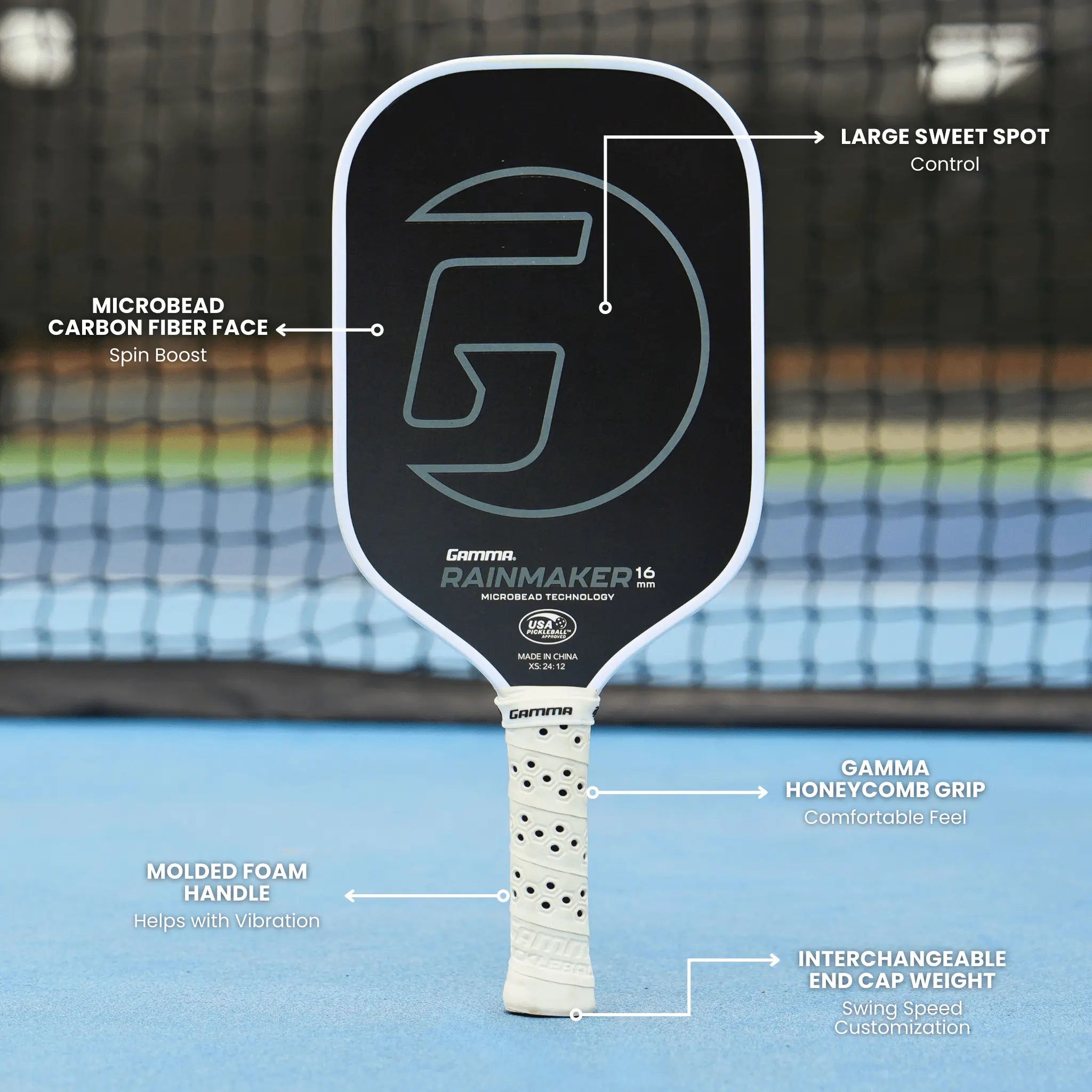 gamma-rainmaker-16-paddle-da-pickleball image 2