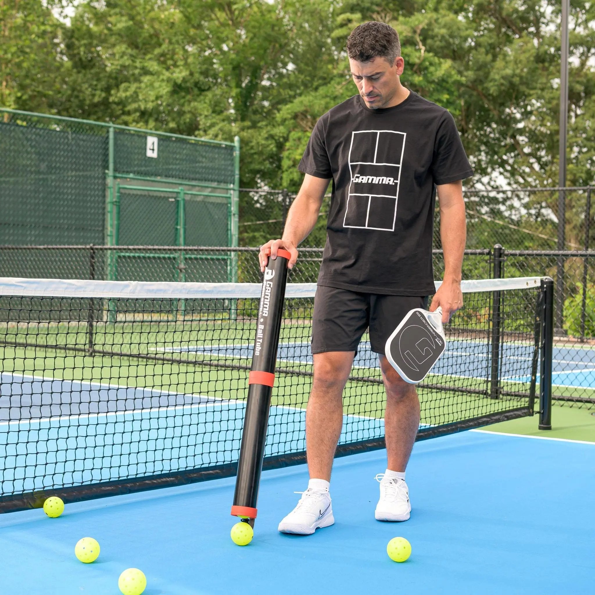 gamma-pickleball-ball-tube-tubo-raccogli-palle-pickleball image 2