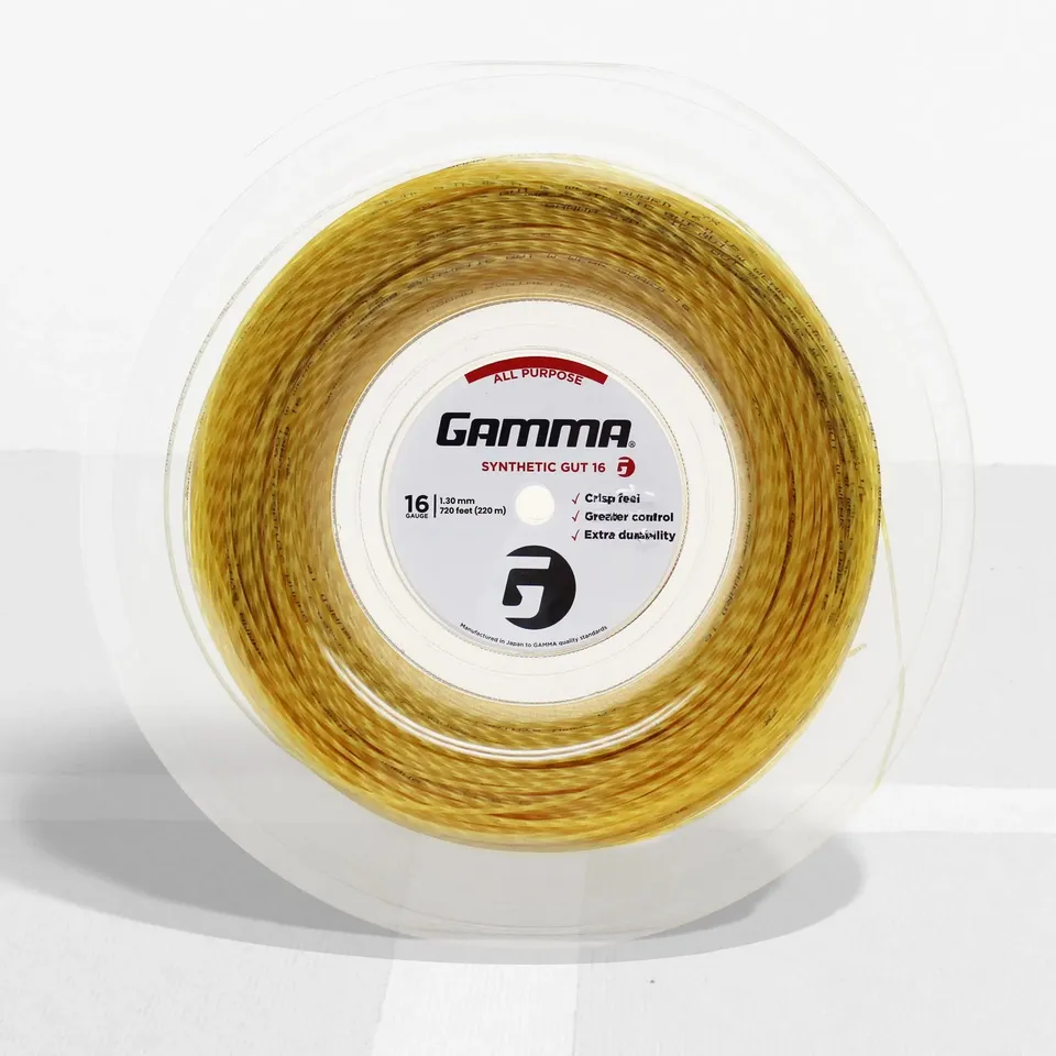 gamma-synthetic-gut-reel-matassa-corde-tennis-200m image 1