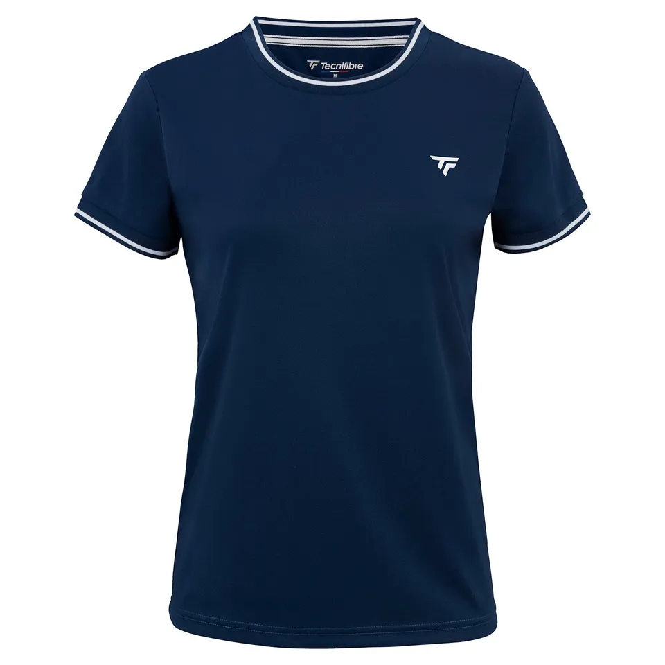 tecnifibre-tech-tee-marine-fille-t-shirt-tennis-ragazza image 1