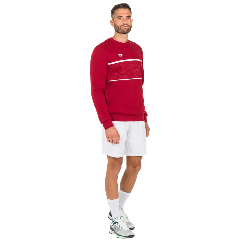 tecnifibre-team-sweater-cardinal-uomo-felpa-cotone image 1