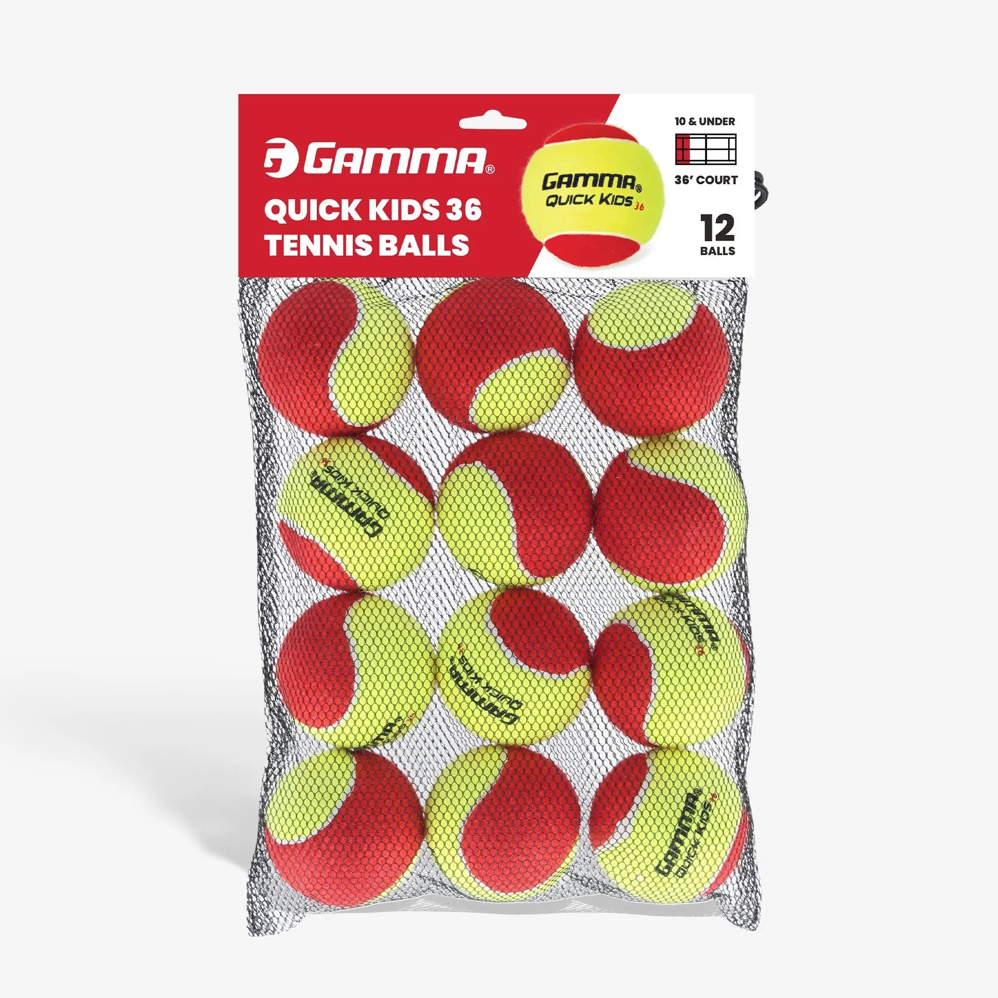 gamma-quick-kids-36-pallina-tennis-junior-pack image 3