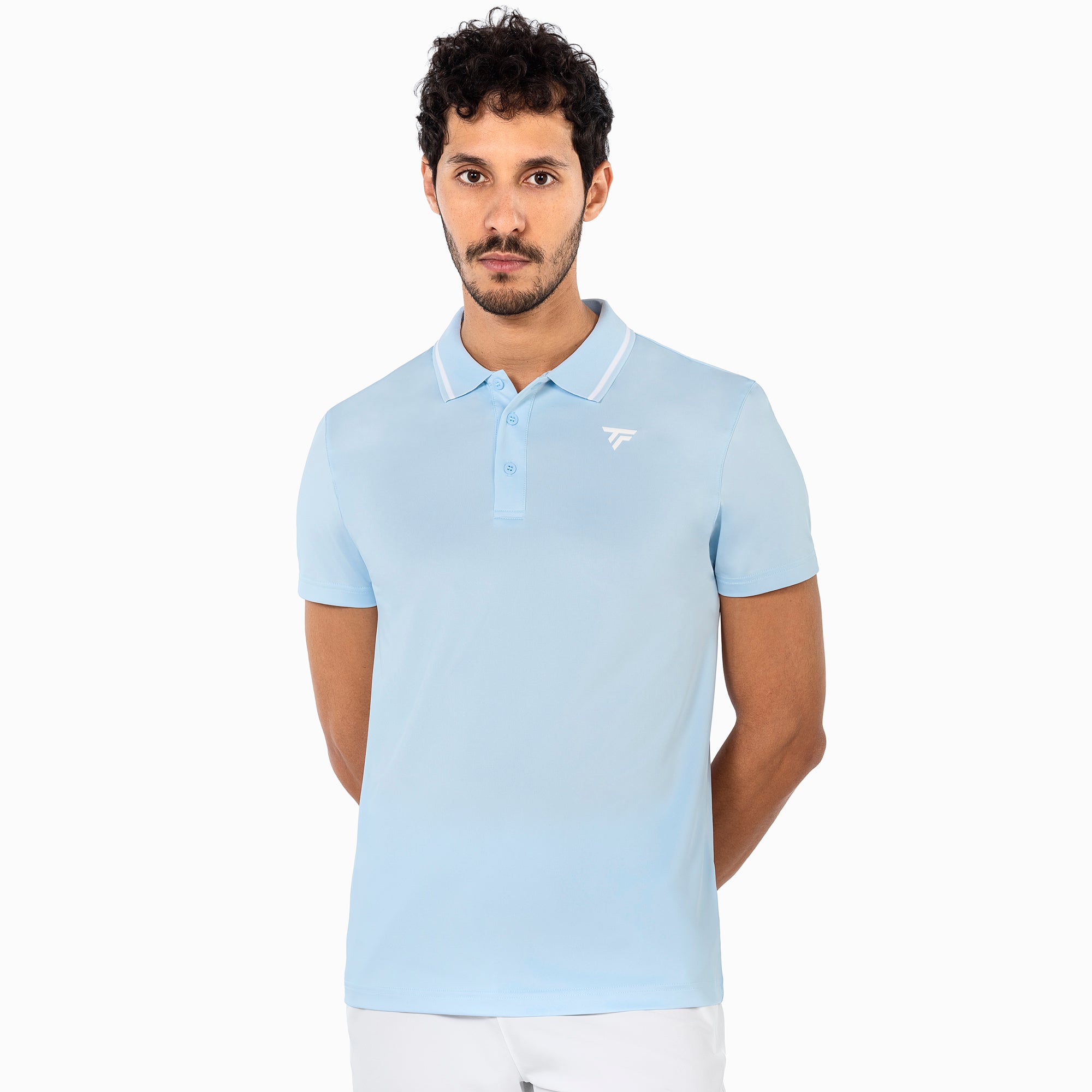 tecnifibre-tech-polo-glacier-uomo-polo-tennis image 1