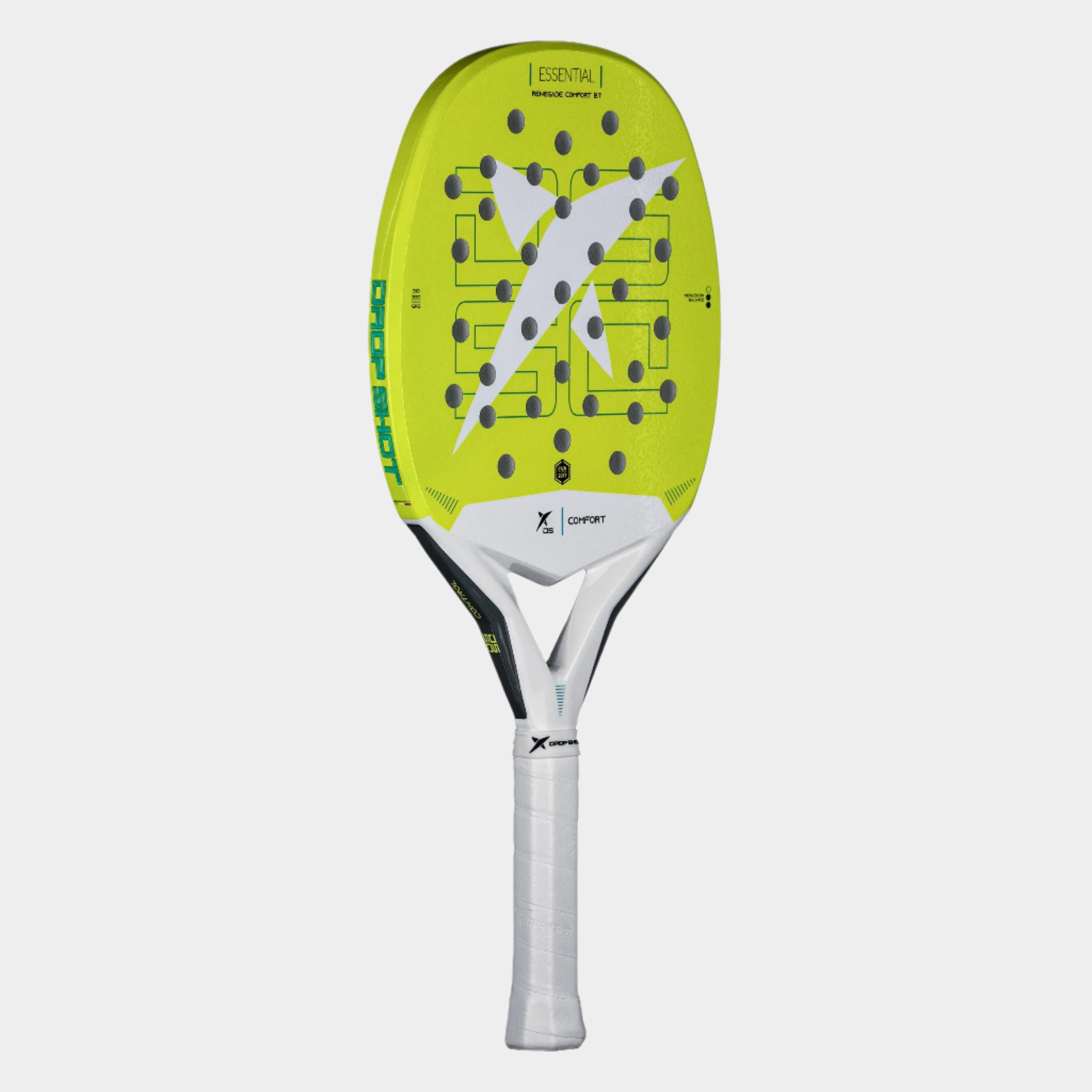 drop-shot-renegade-comfort-yellow-racchetta-beach-tennis image 2