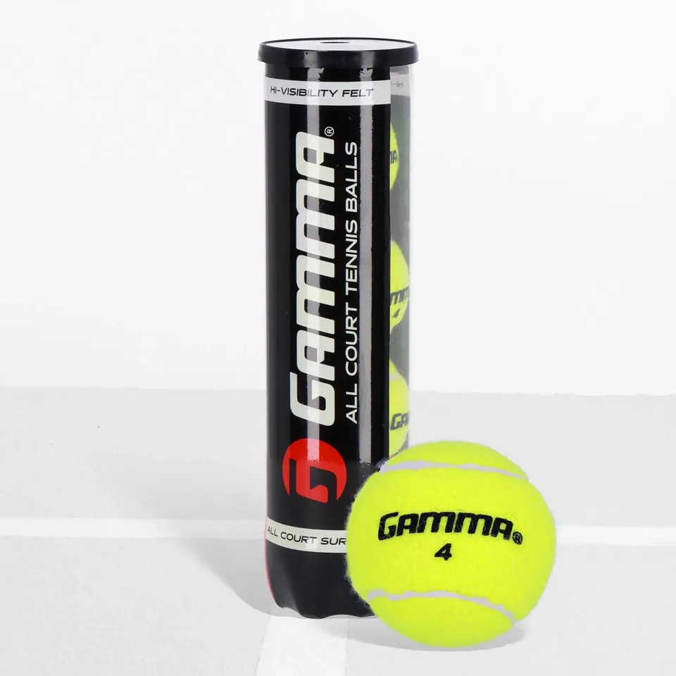 gamma-pressurized-tennis-balls-practice-4-ball-confezione-da-4 image 1