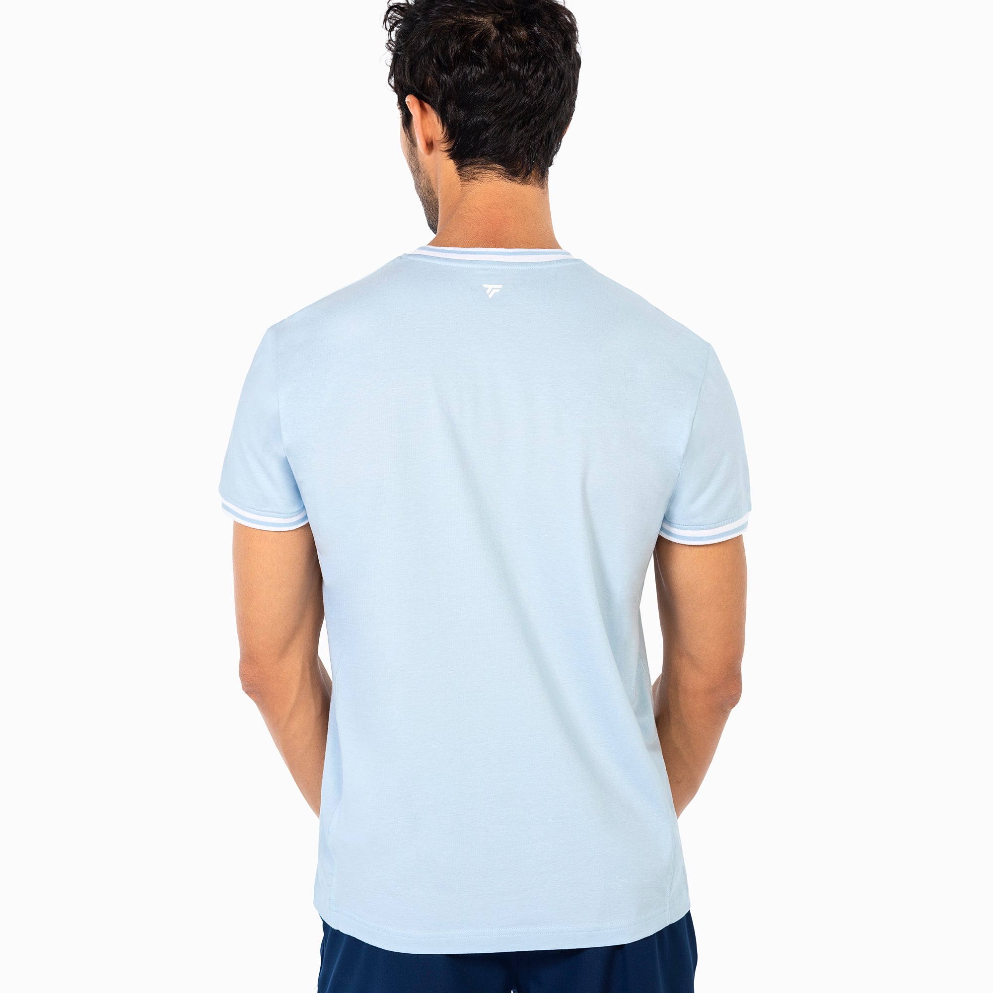 tecnifibre-stretch-tee-glacier-uomo-t-shirt-cotone-bio image 3