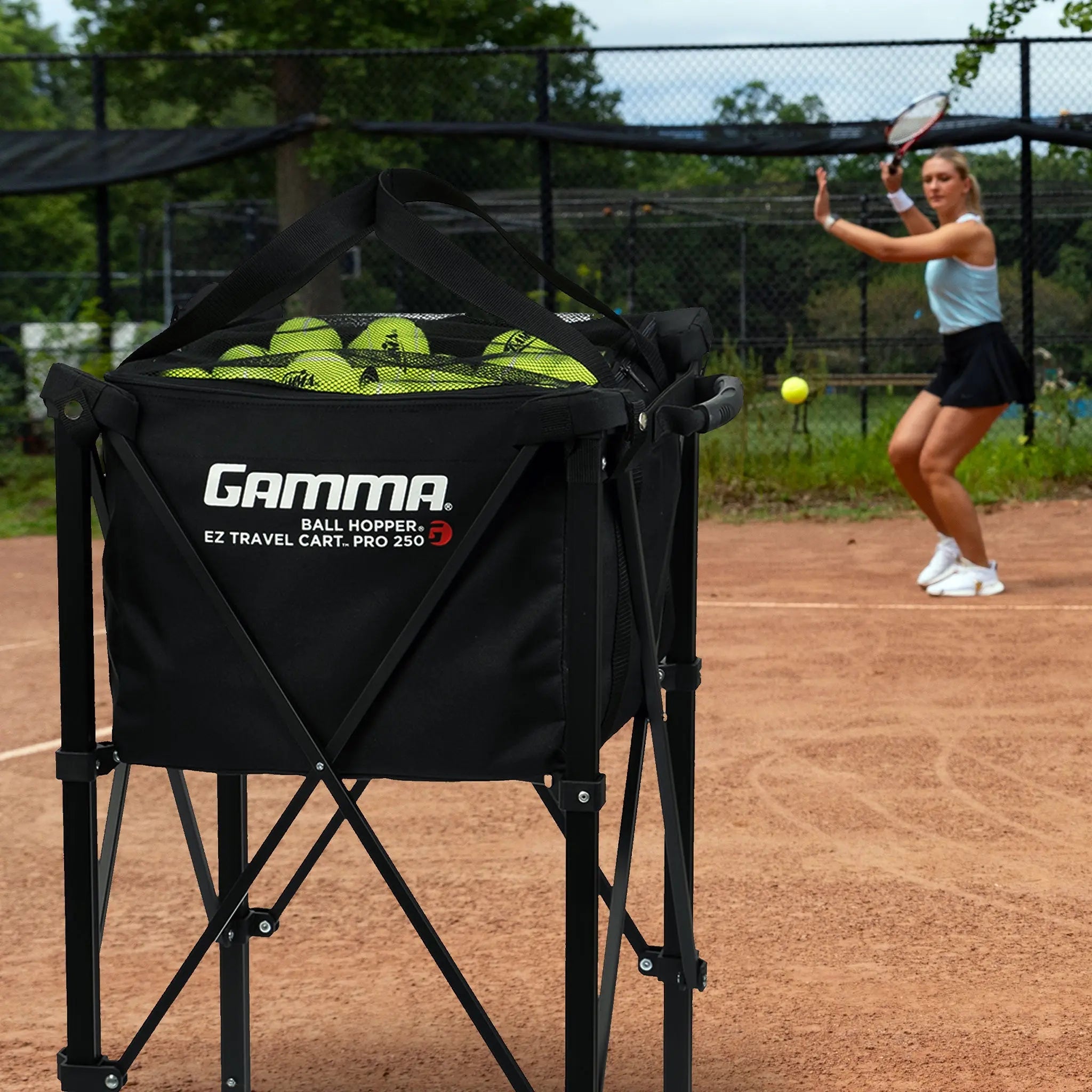 gamma-ez-travel-cart-pro-xd-250-porta-palline image 2