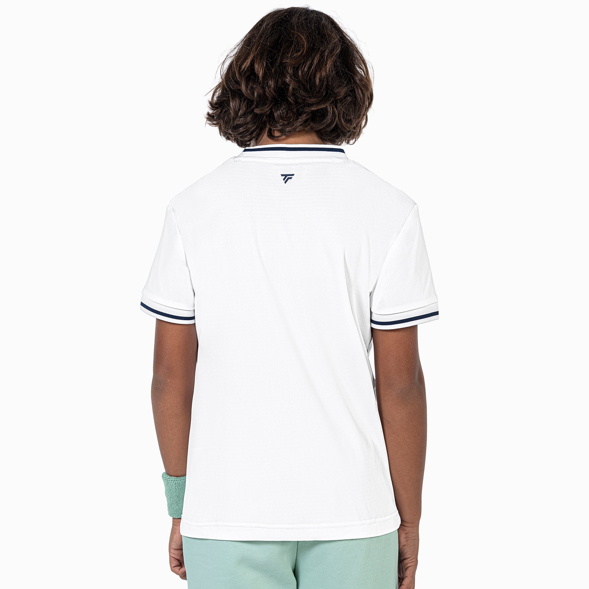 tecnifibre-tech-tee-white-ragazzo-t-shirt-tennis-junior image 2
